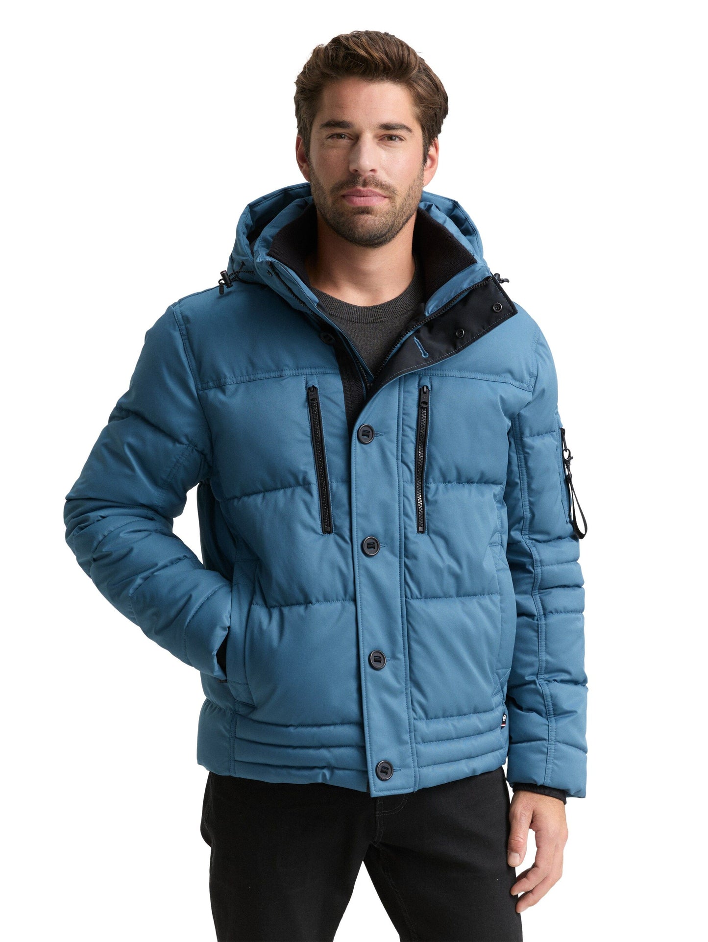 Tom Tailor Herren Jacke blau