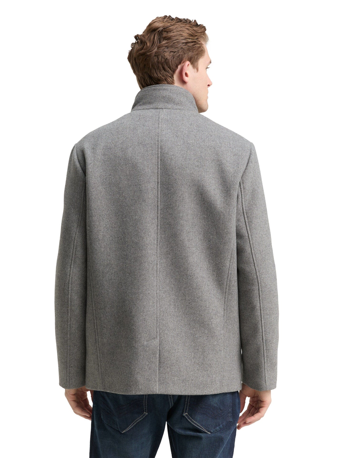 Tom Tailor Herren Jacke grau