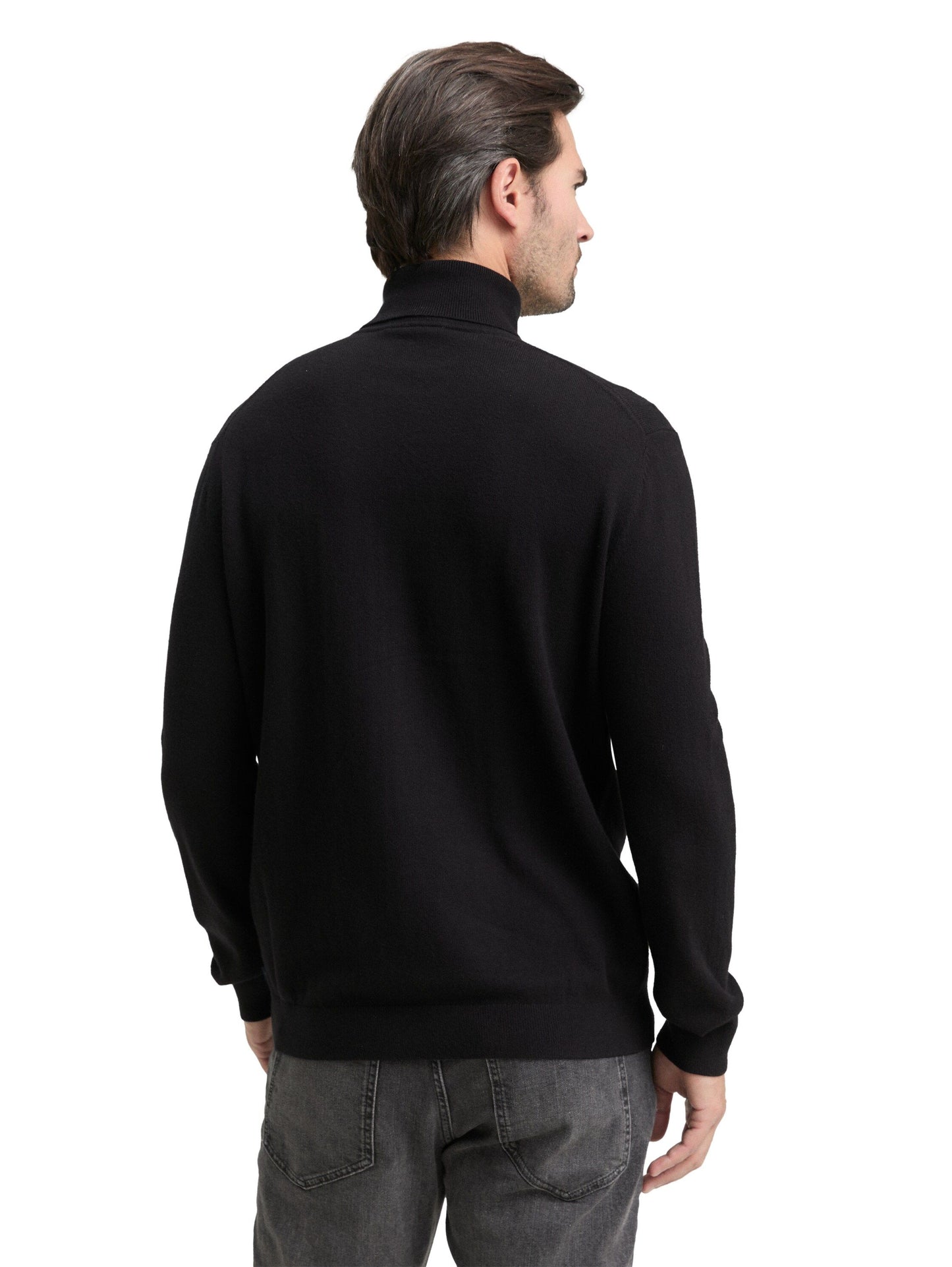 Tom Tailor Herren Pullover schwarz