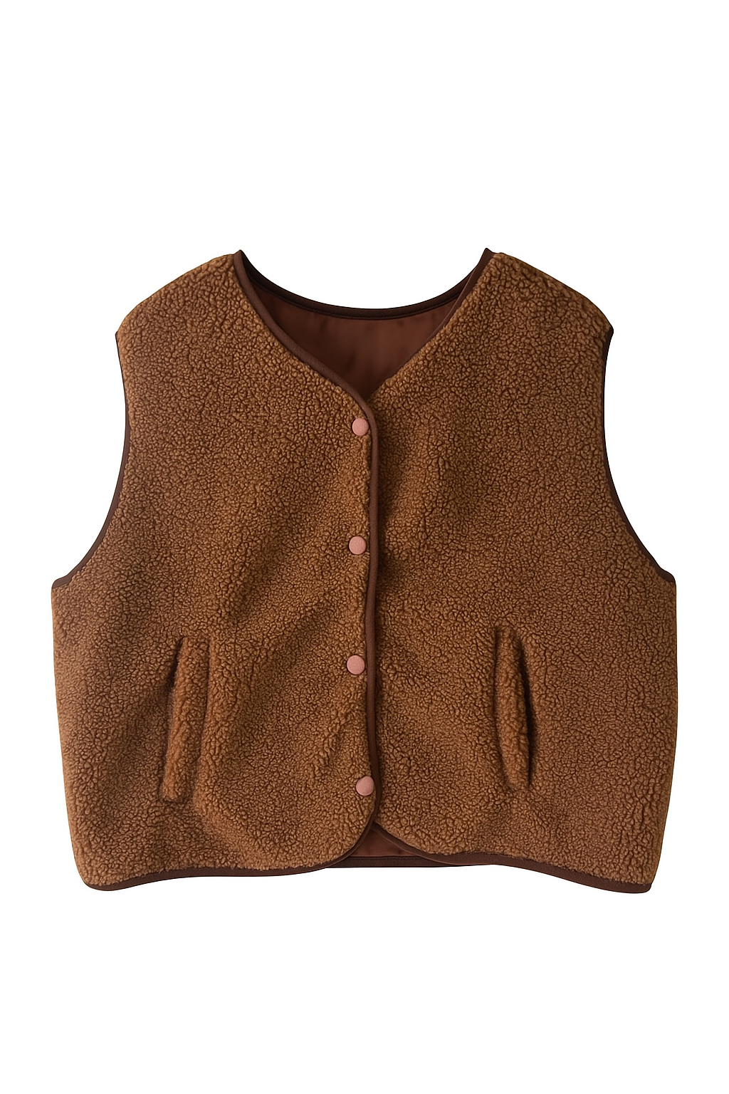 Coll64 – Coll64 Damen Teddyweste