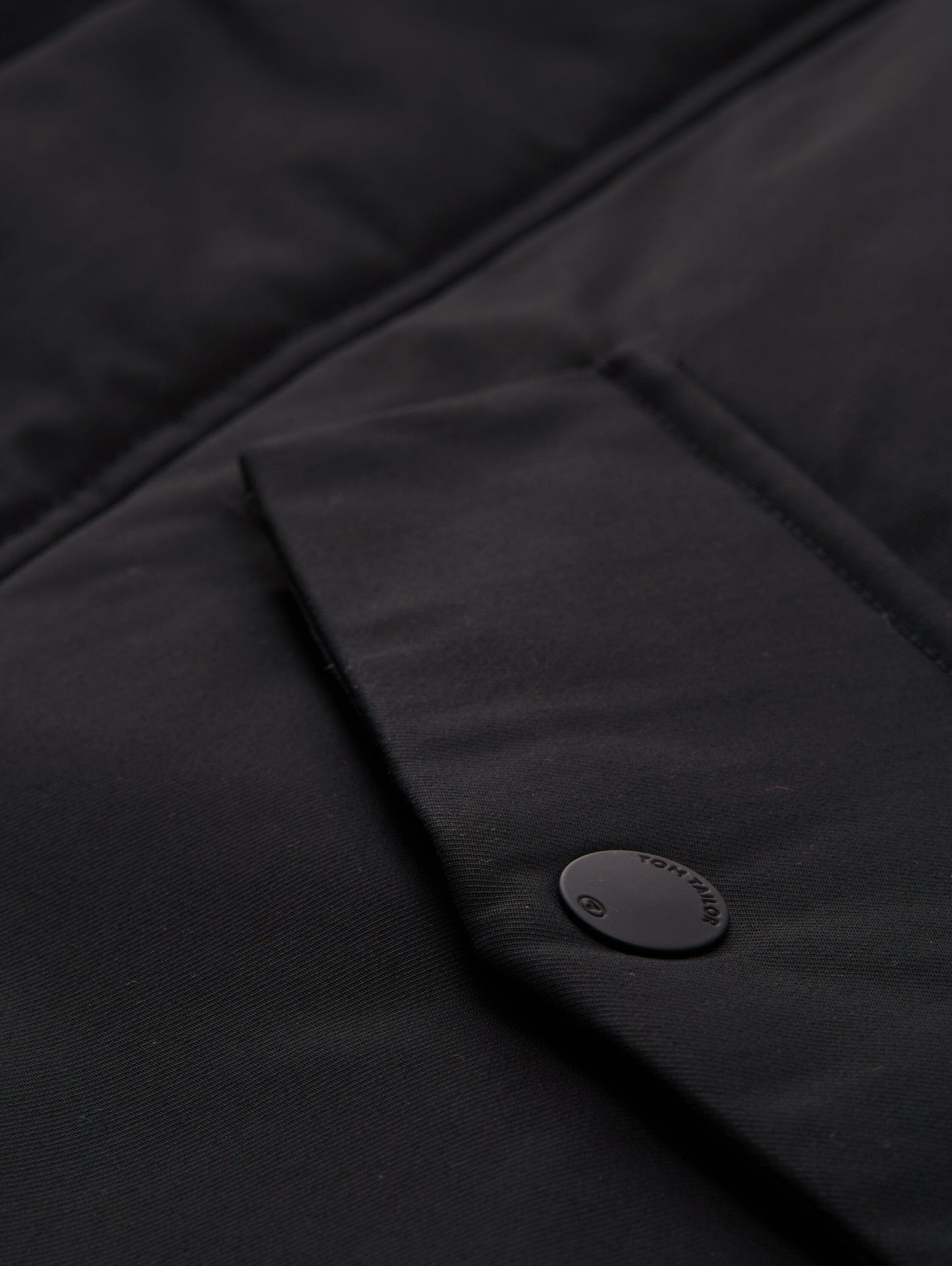 Tom Tailor Herren Jacke schwarz