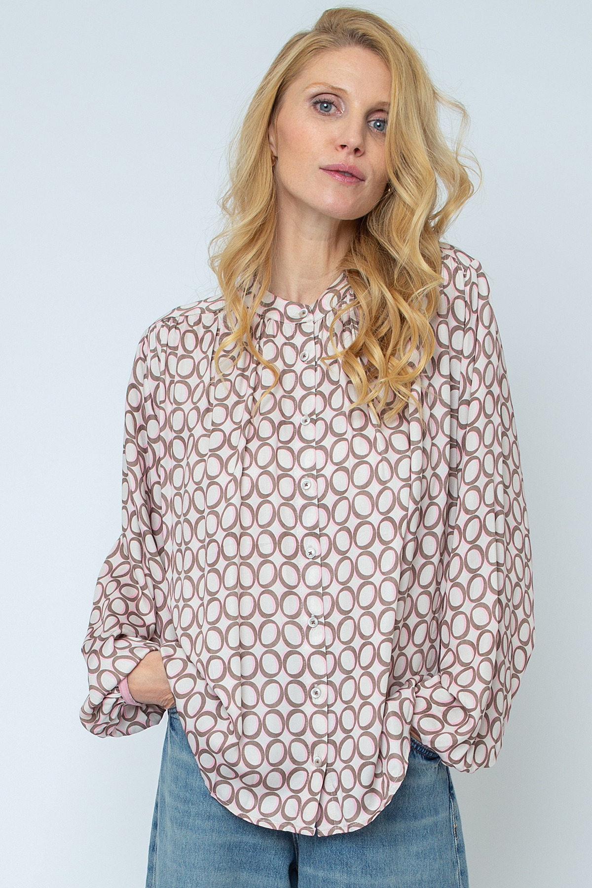 Emily van den Bergh Damen Bluse
