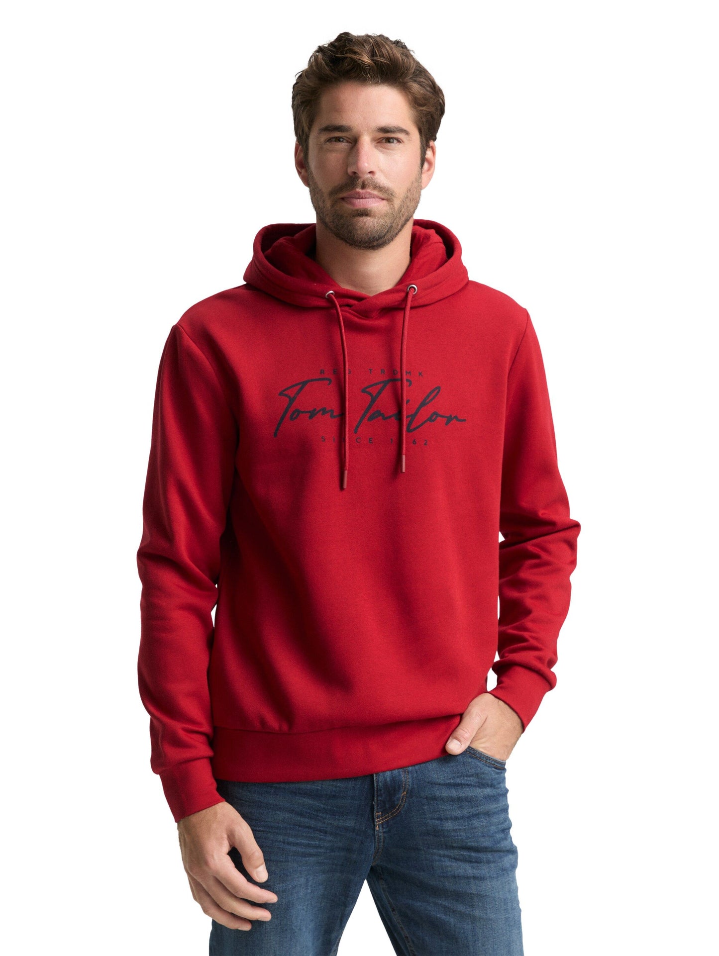 Tom Tailor Herren Pullover rot