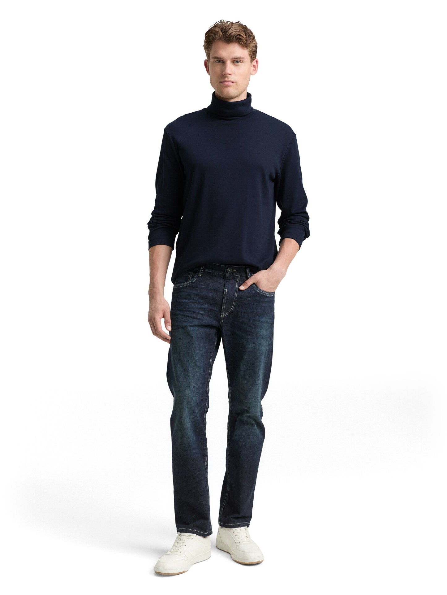 Tom Tailor Herren Pullover blau