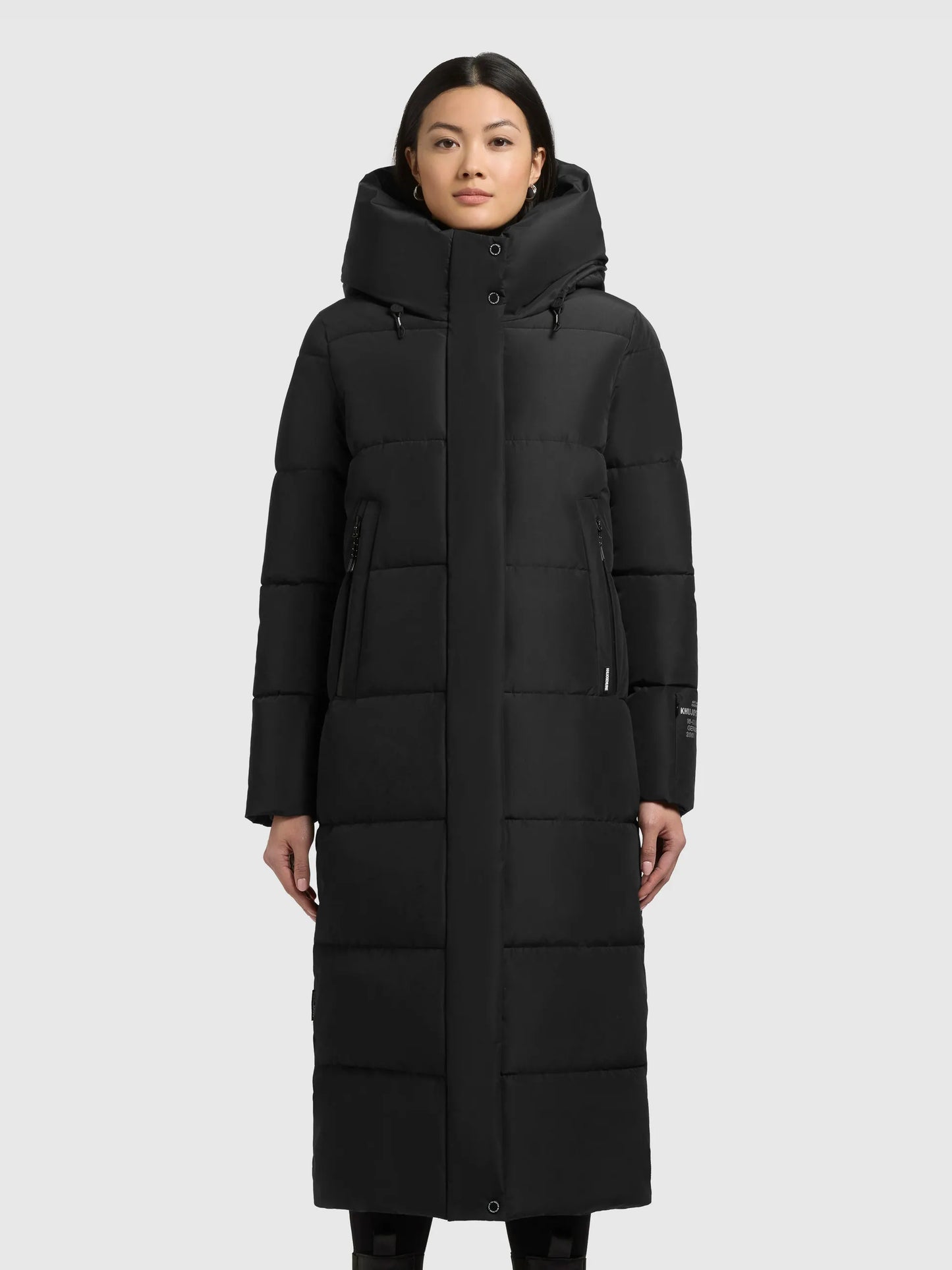 Khujo Damen Jacke Soulani5 Matt schwarz
