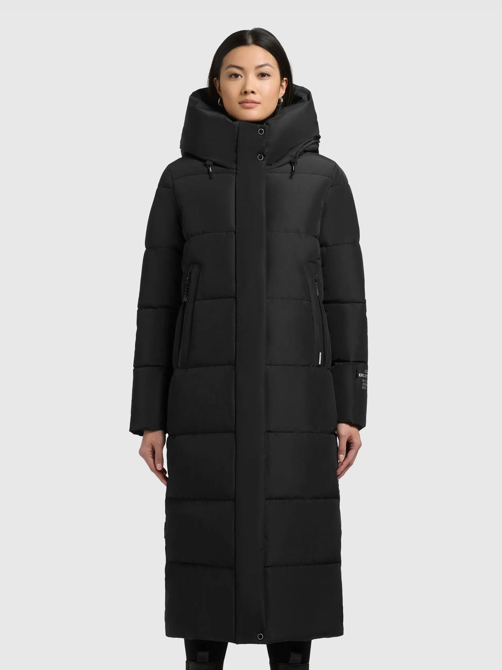Khujo Damen Jacke Soulani5 Matt schwarz