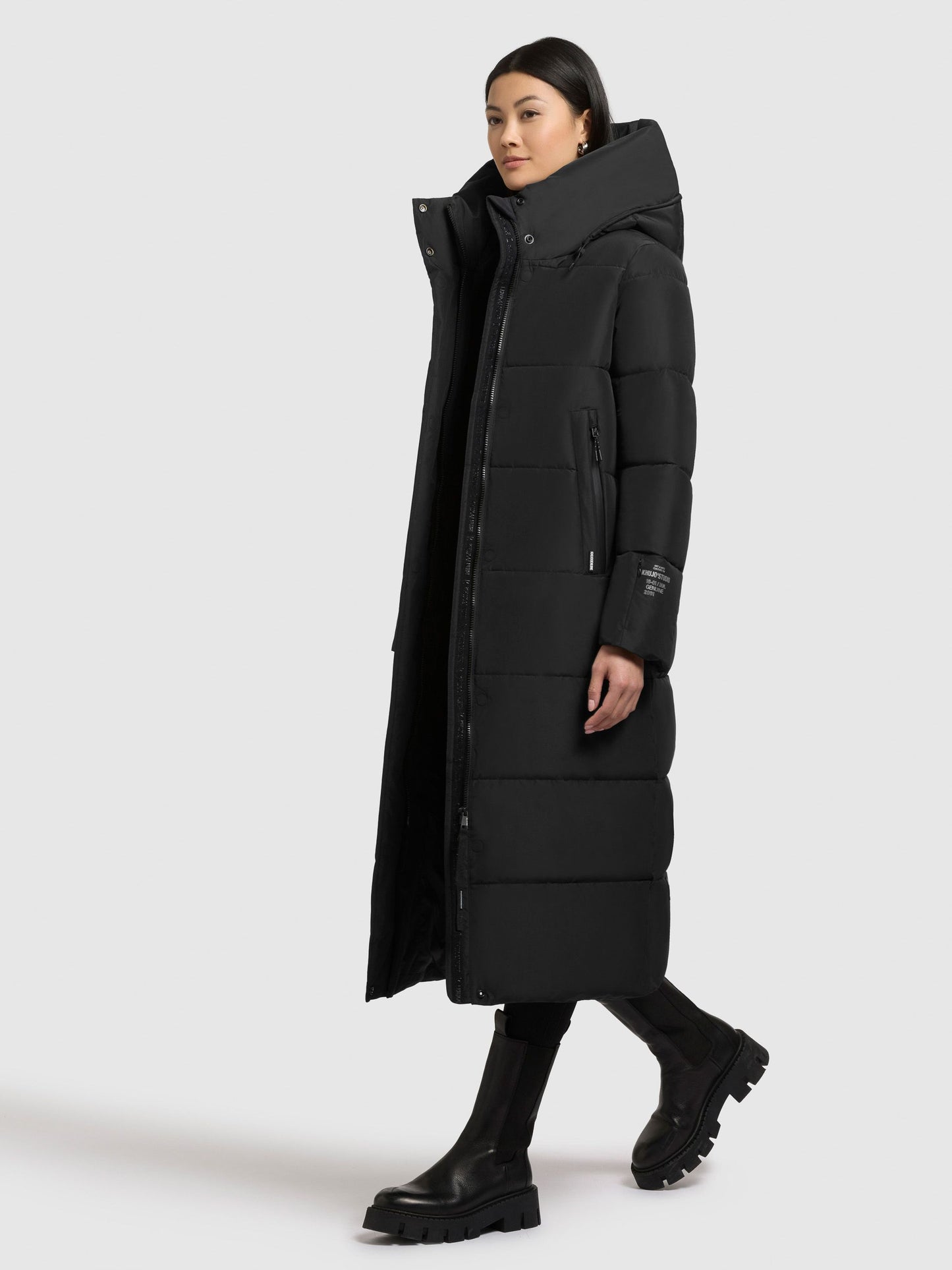 Khujo Damen Jacke schwarz