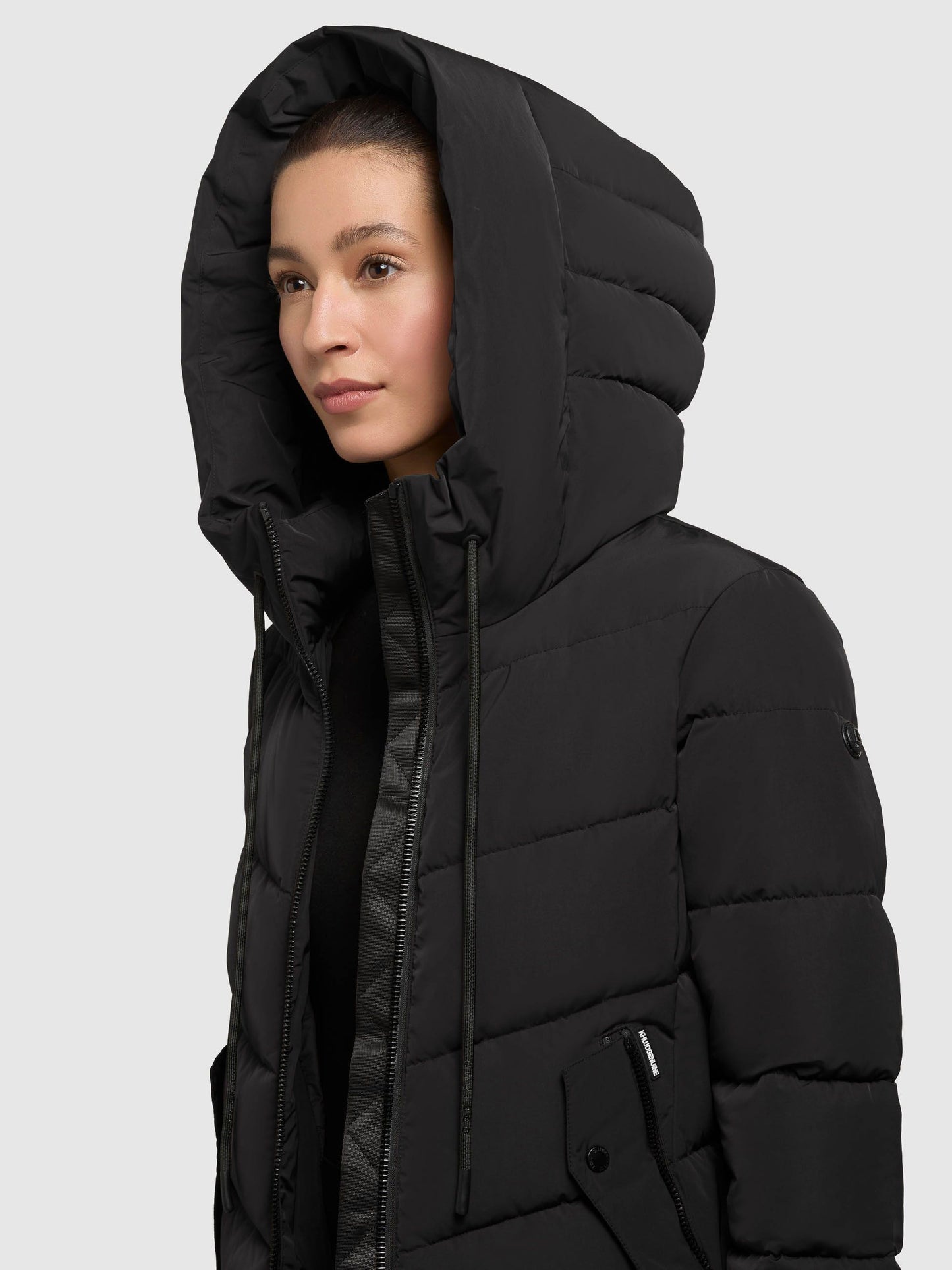 Khujo Damen Jacke schwarz