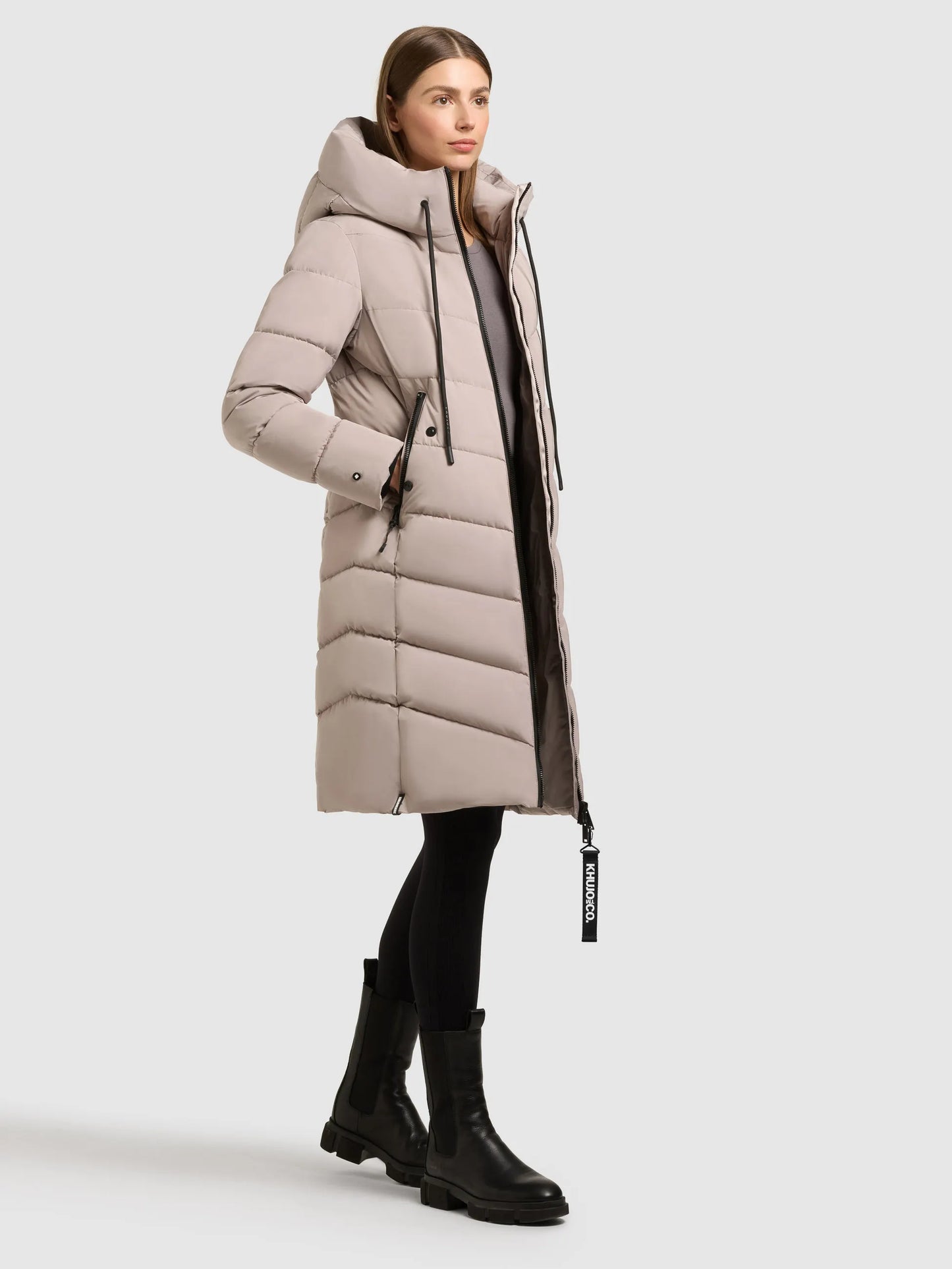 Khujo Damen Jacke beige
