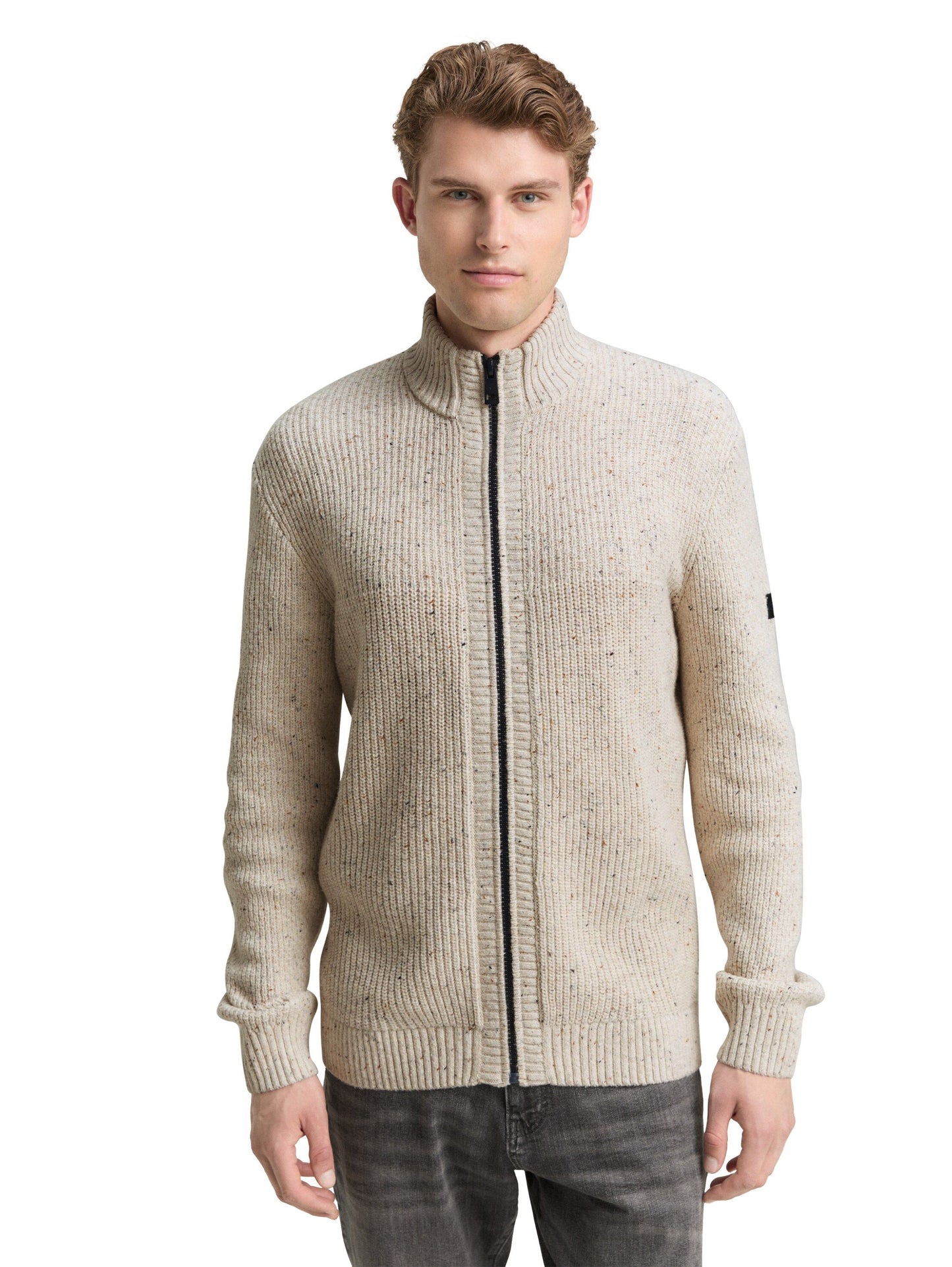 Tom Tailor Herren Pullover weiß