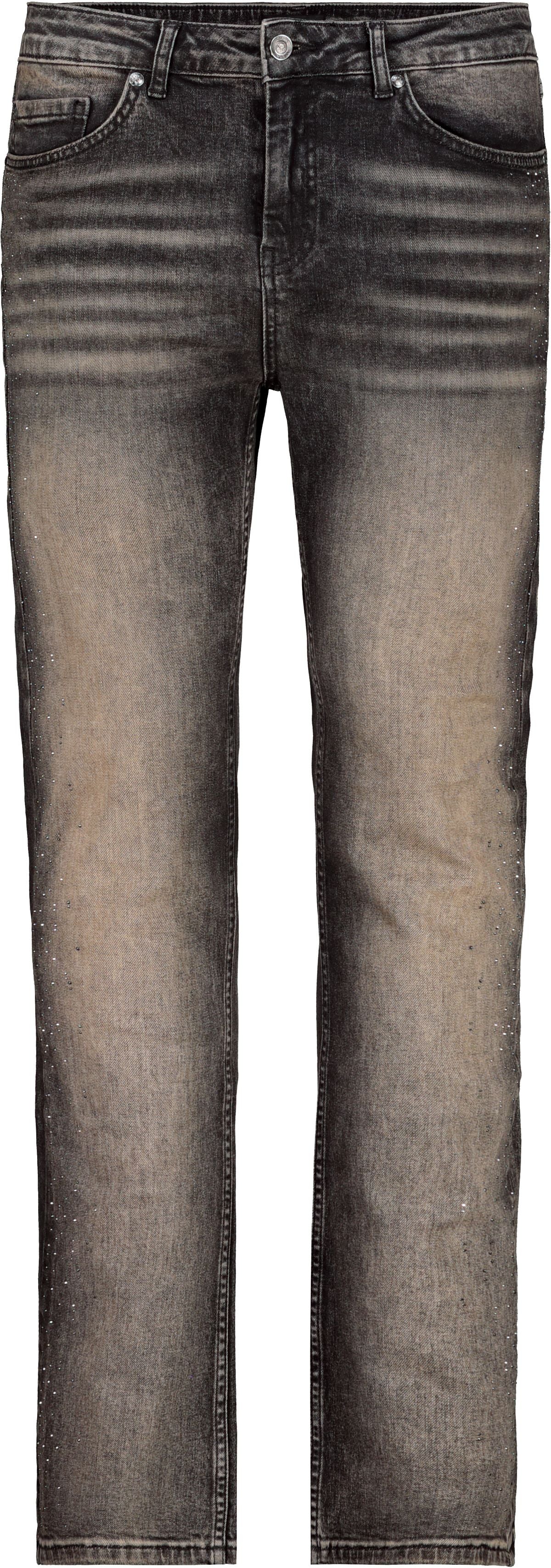 Monari Damen Jeans grau