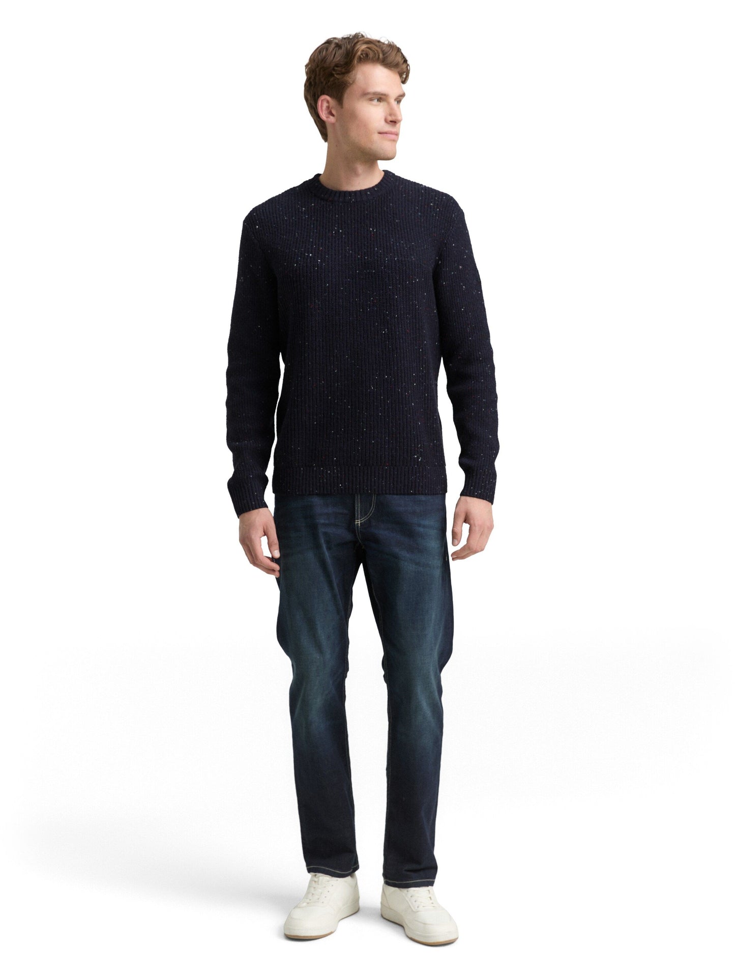Tom Tailor Herren Pullover blau