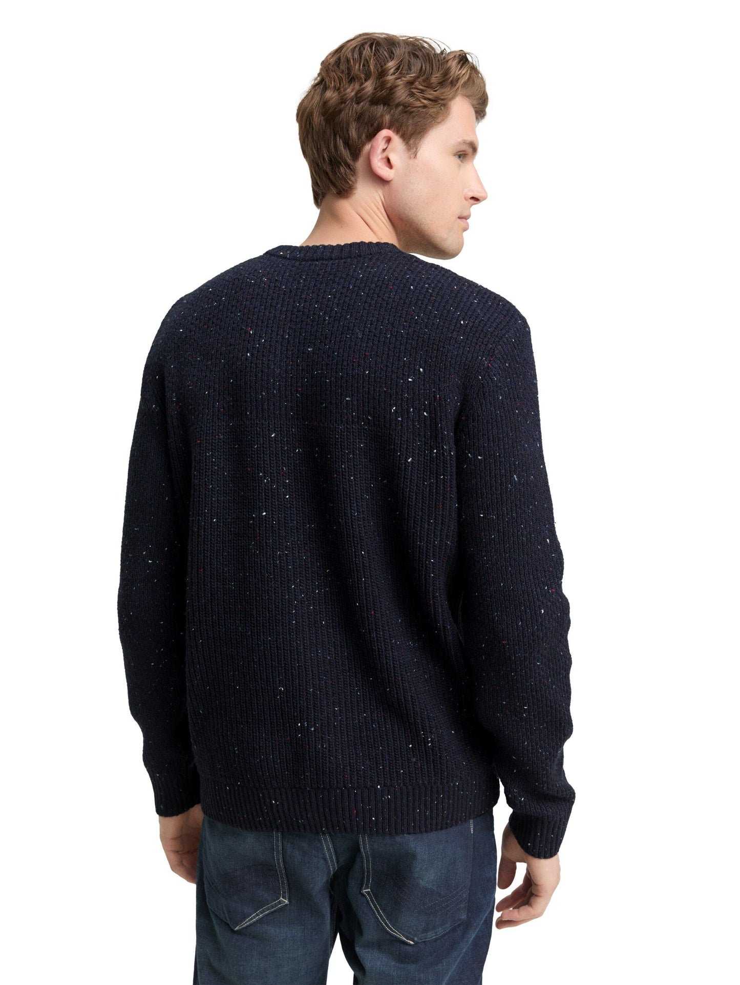 Tom Tailor Herren Pullover blau