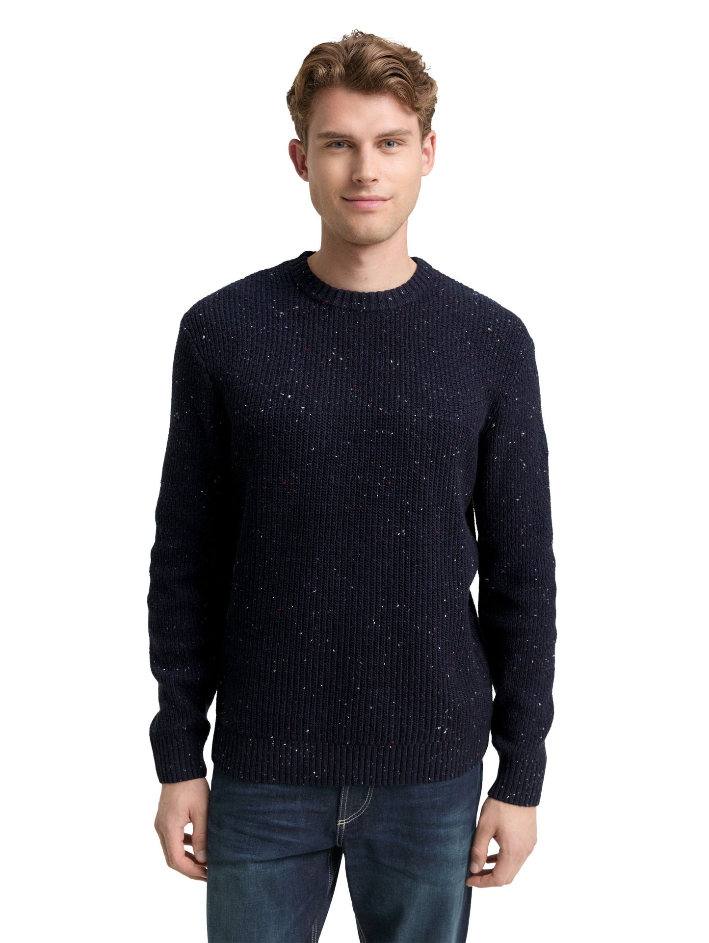Tom Tailor Herren Pullover blau