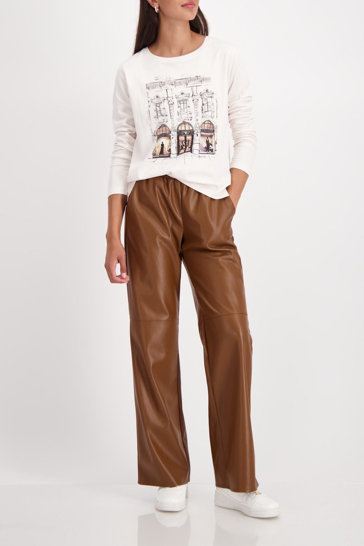 Monari Damen Pullover beige