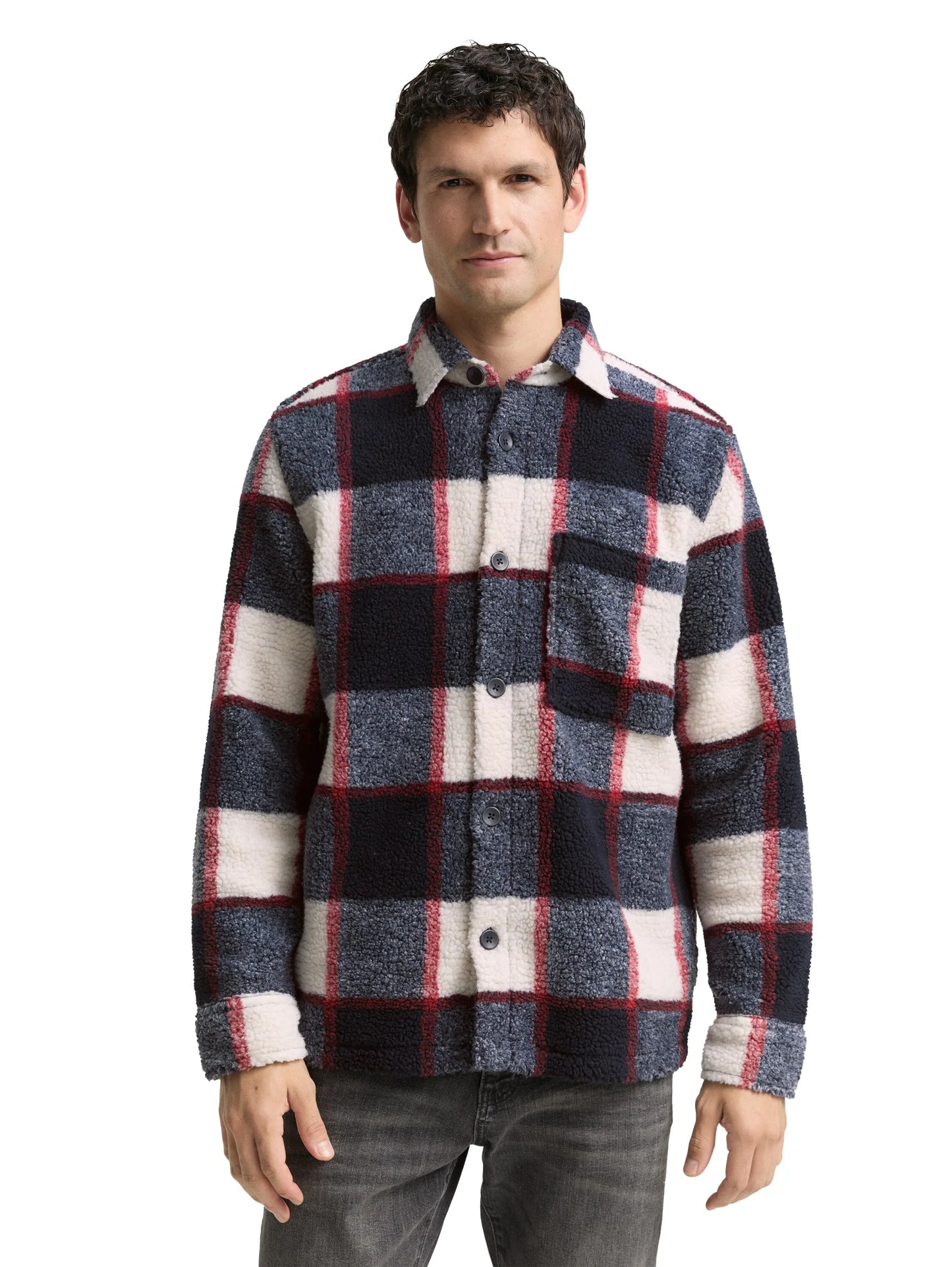 Tom Tailor Herren Jacke blau