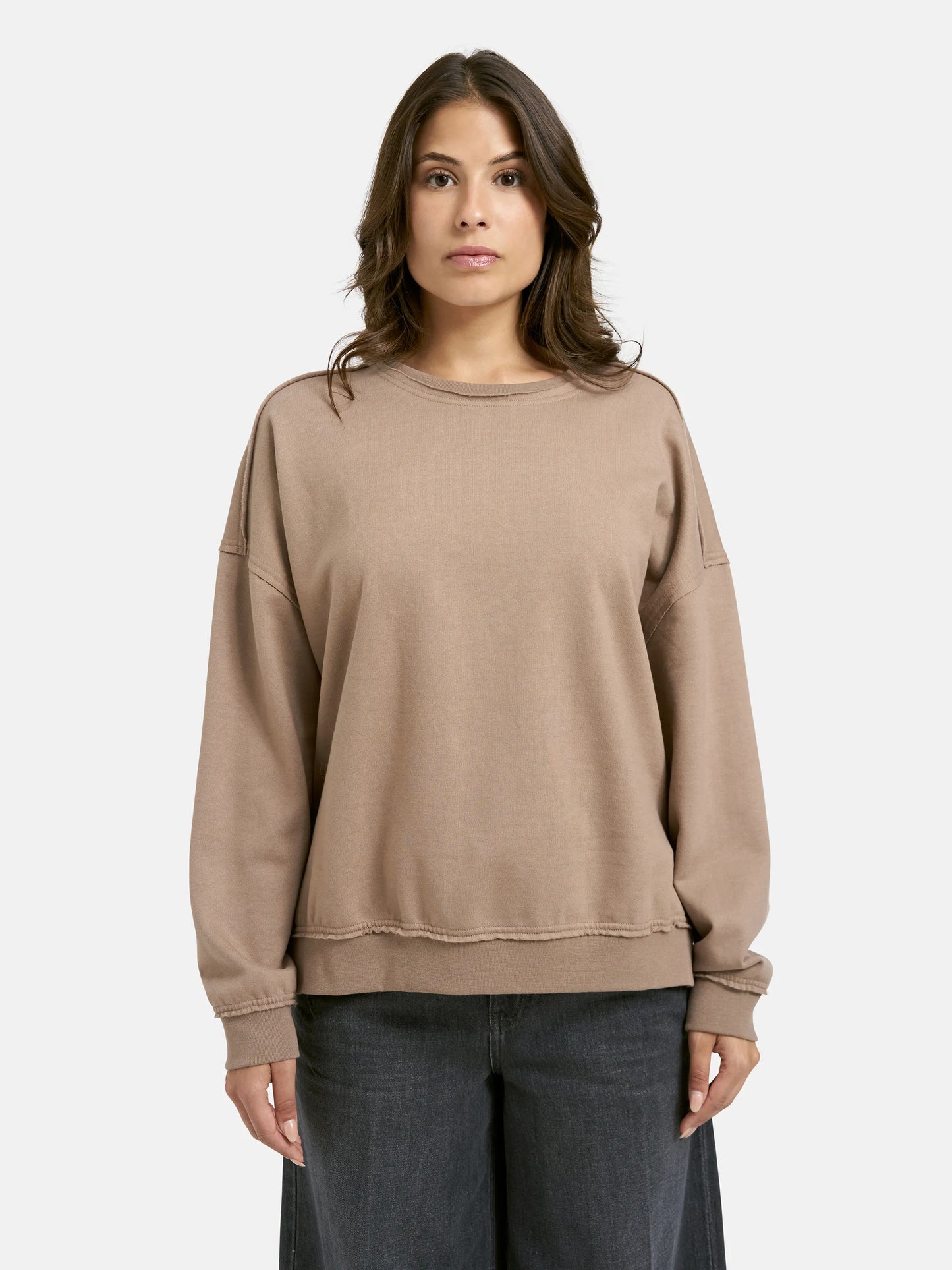 Smith&Soul Damen Sweatshirt braun