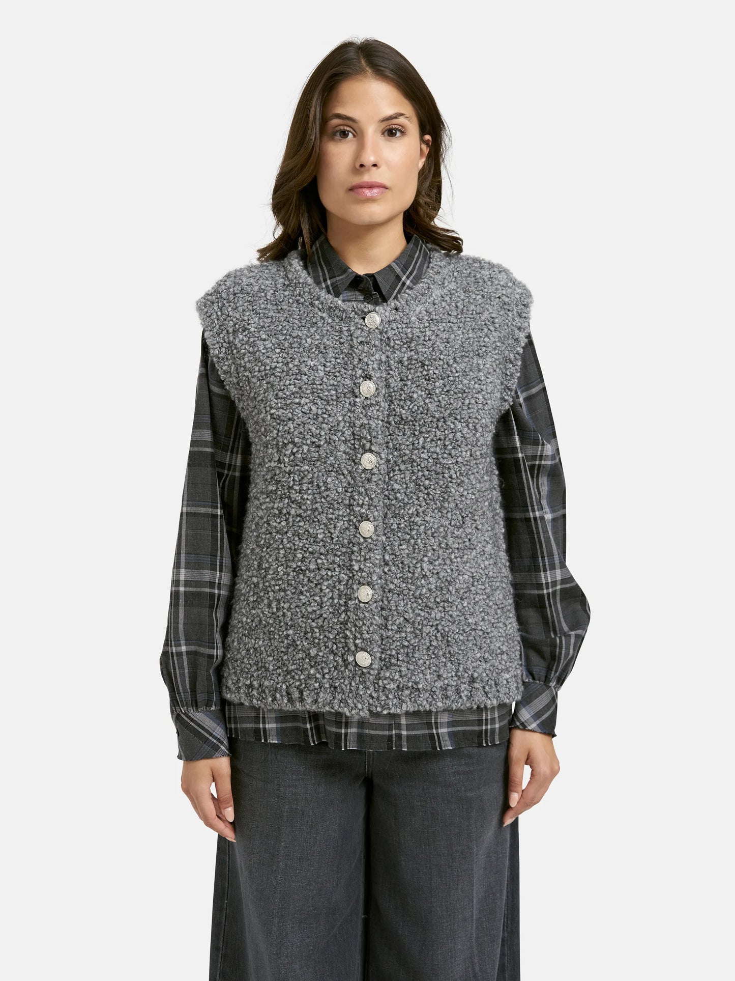 Smith&Soul Damen Weste grau