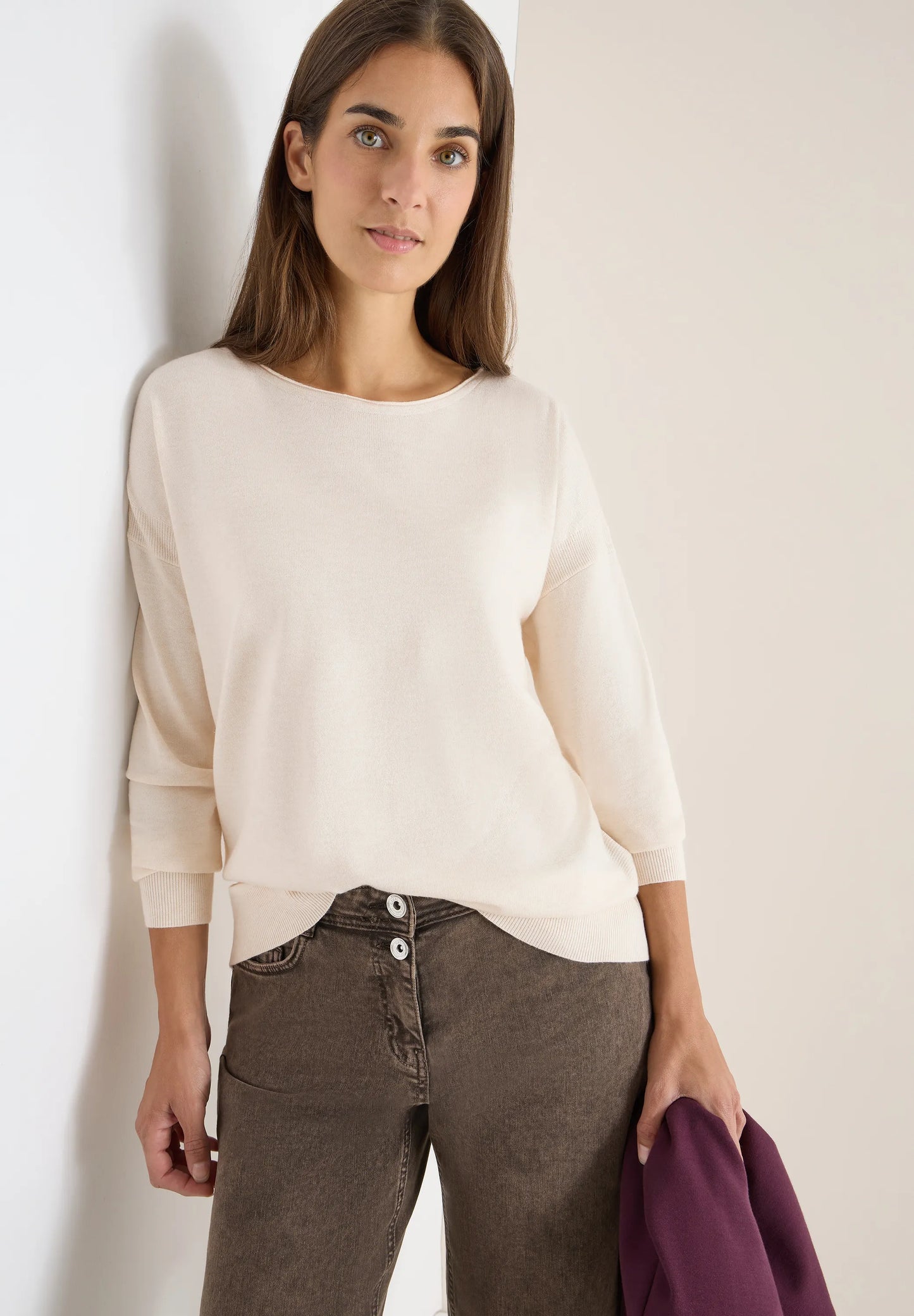 Cecil Damen Shirt beige