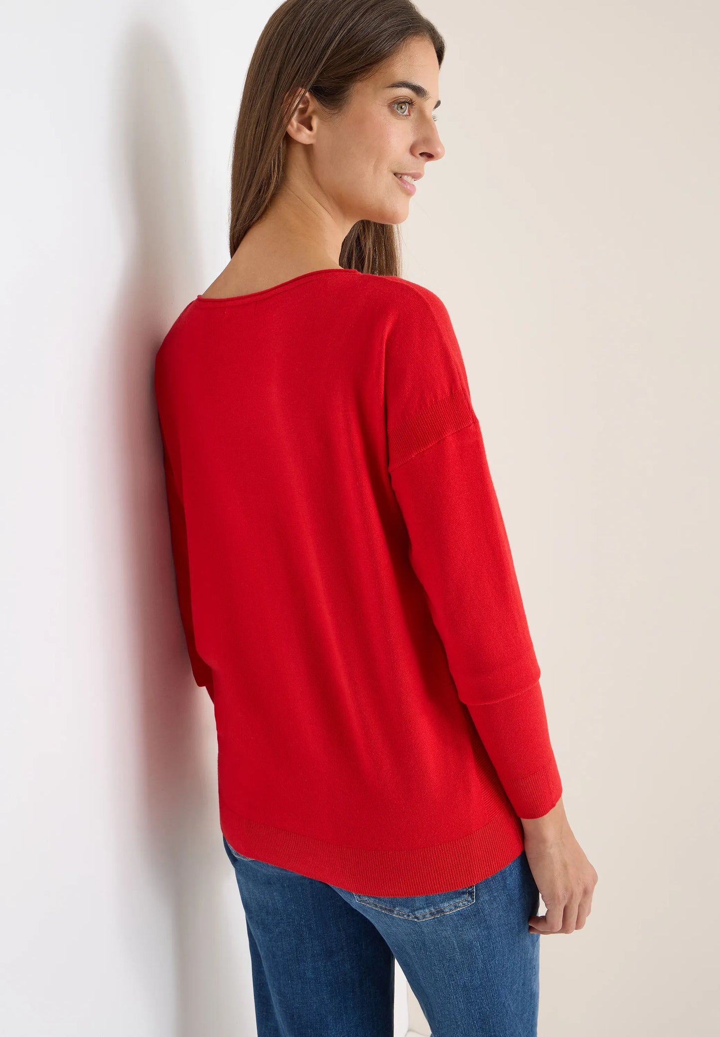 Cecil Damen Shirt rot