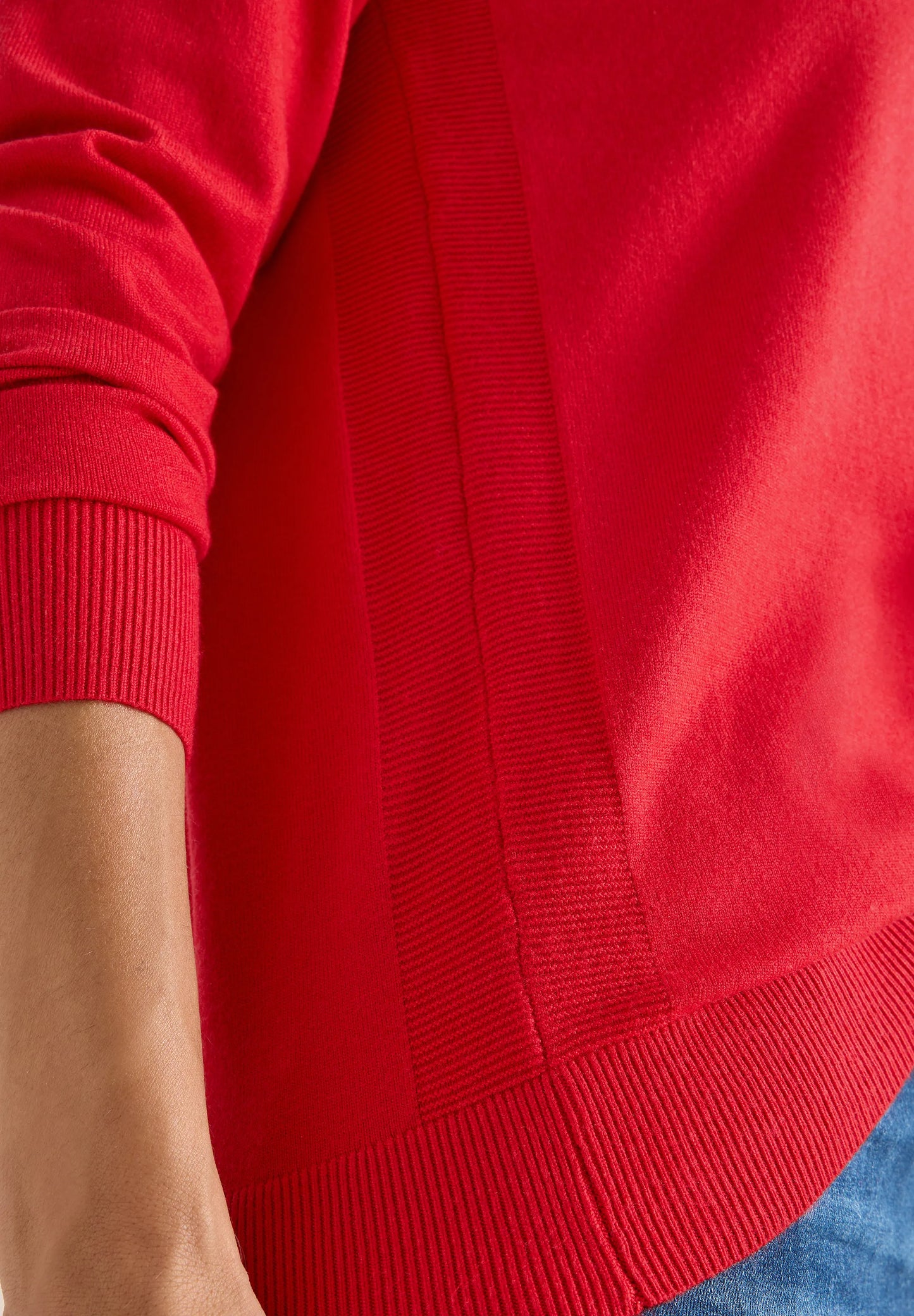 Cecil Damen Shirt rot