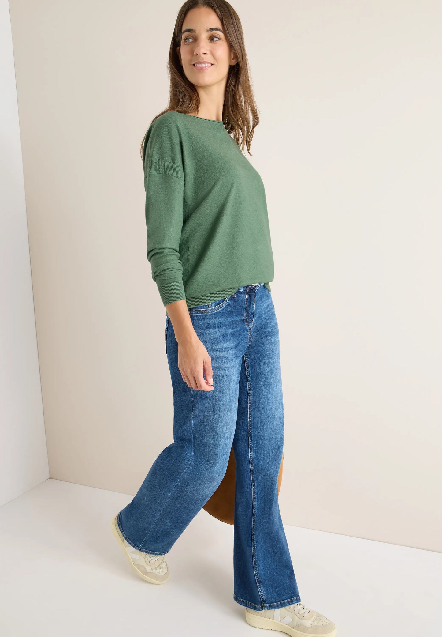Cecil Damen Shirt grün