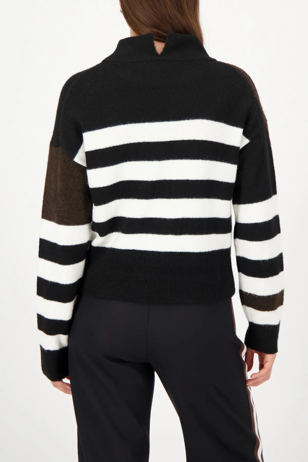 Monari Damen Pullover schwarz