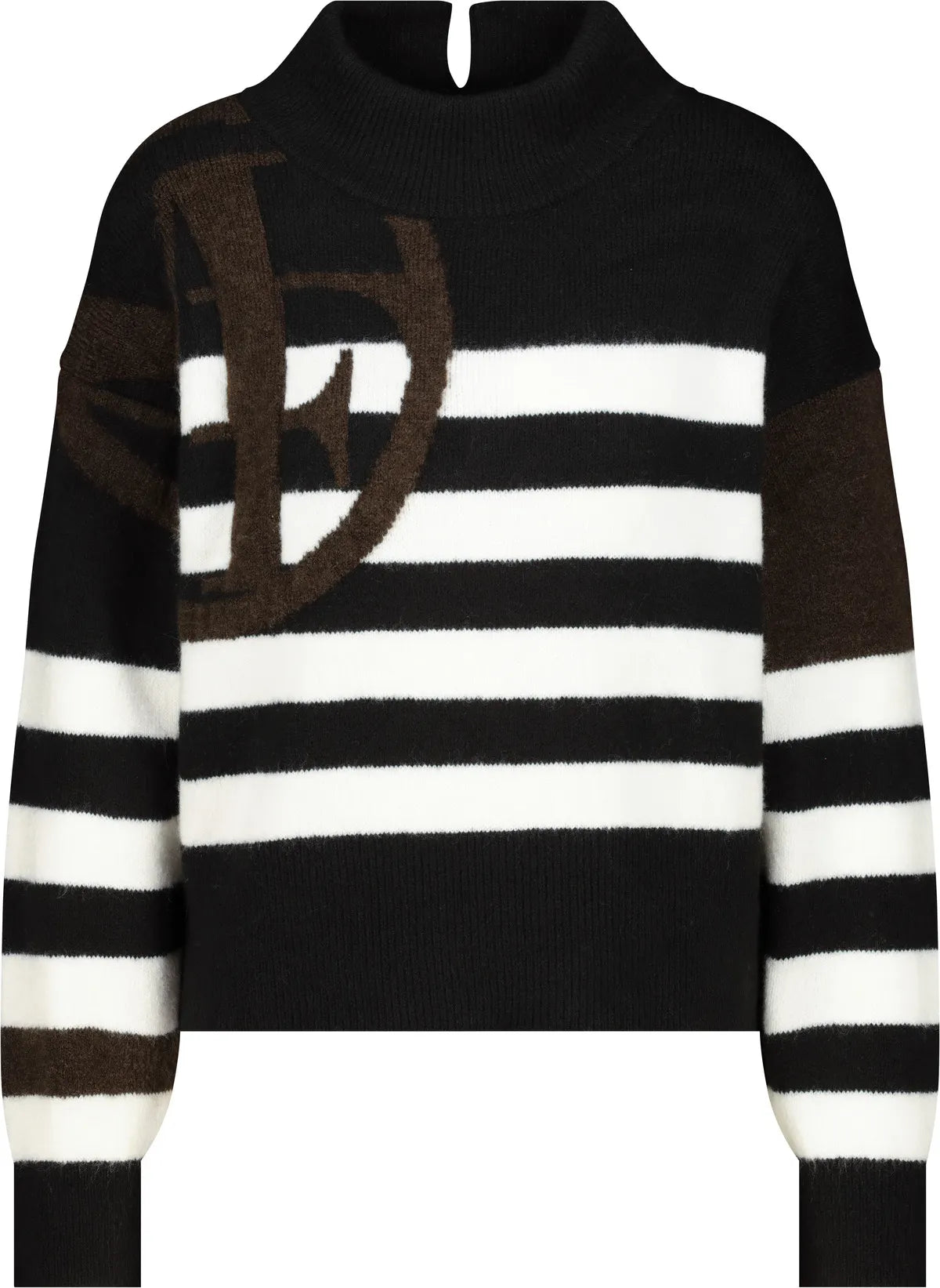 Monari Damen Pullover schwarz