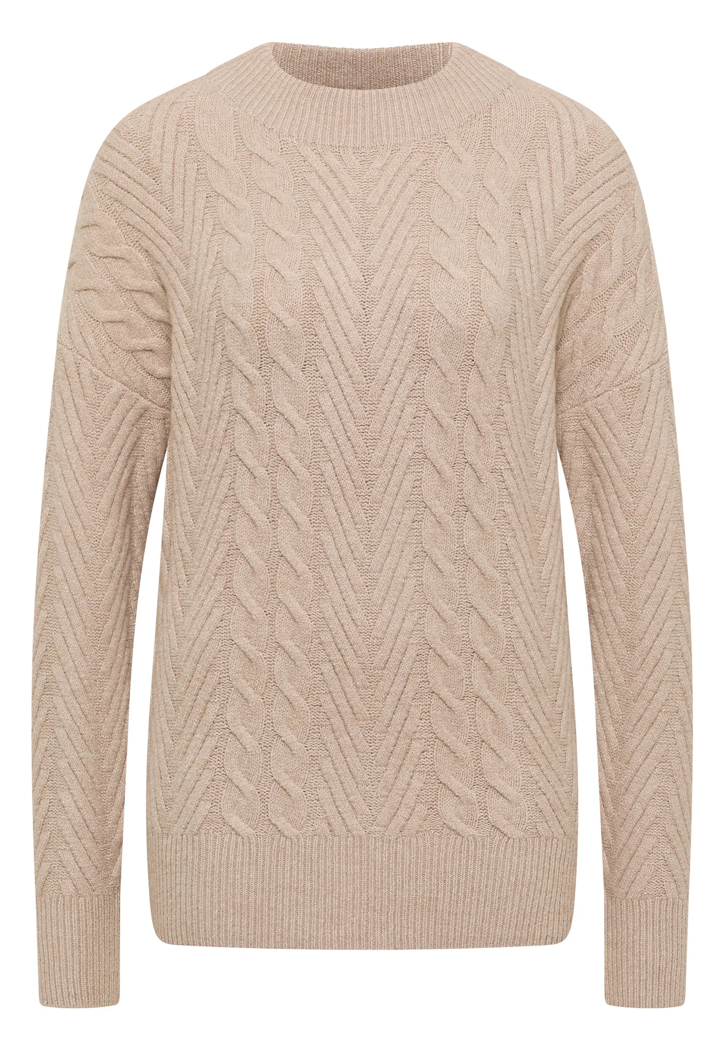 Cecil Damen Pullover XXL beige