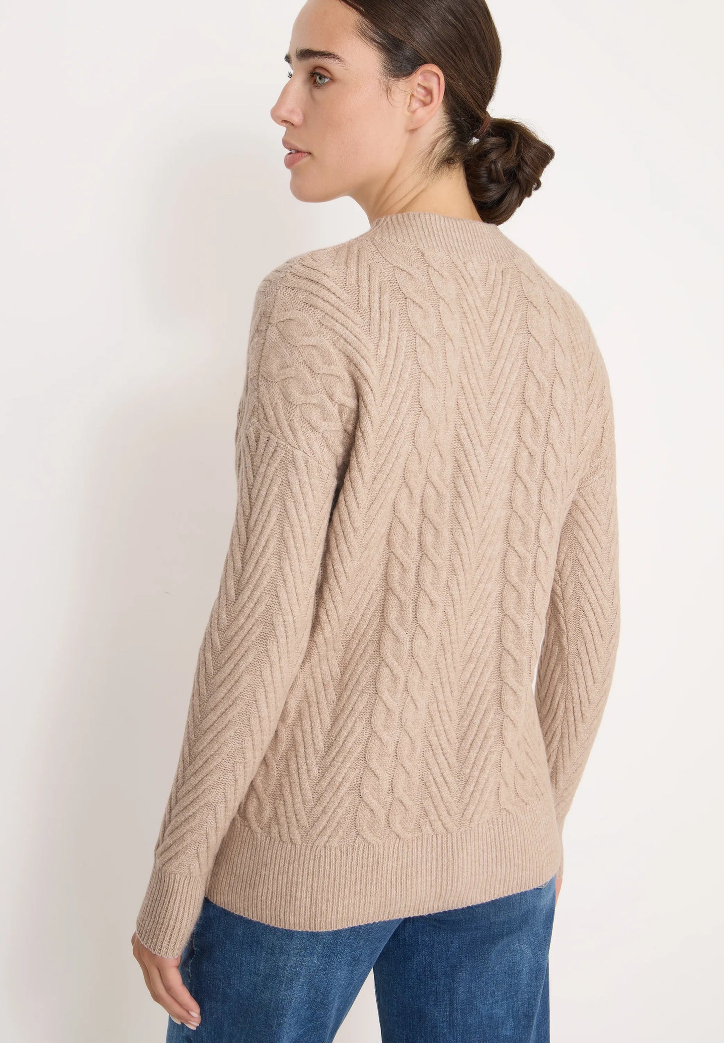 Cecil Damen Pullover beige