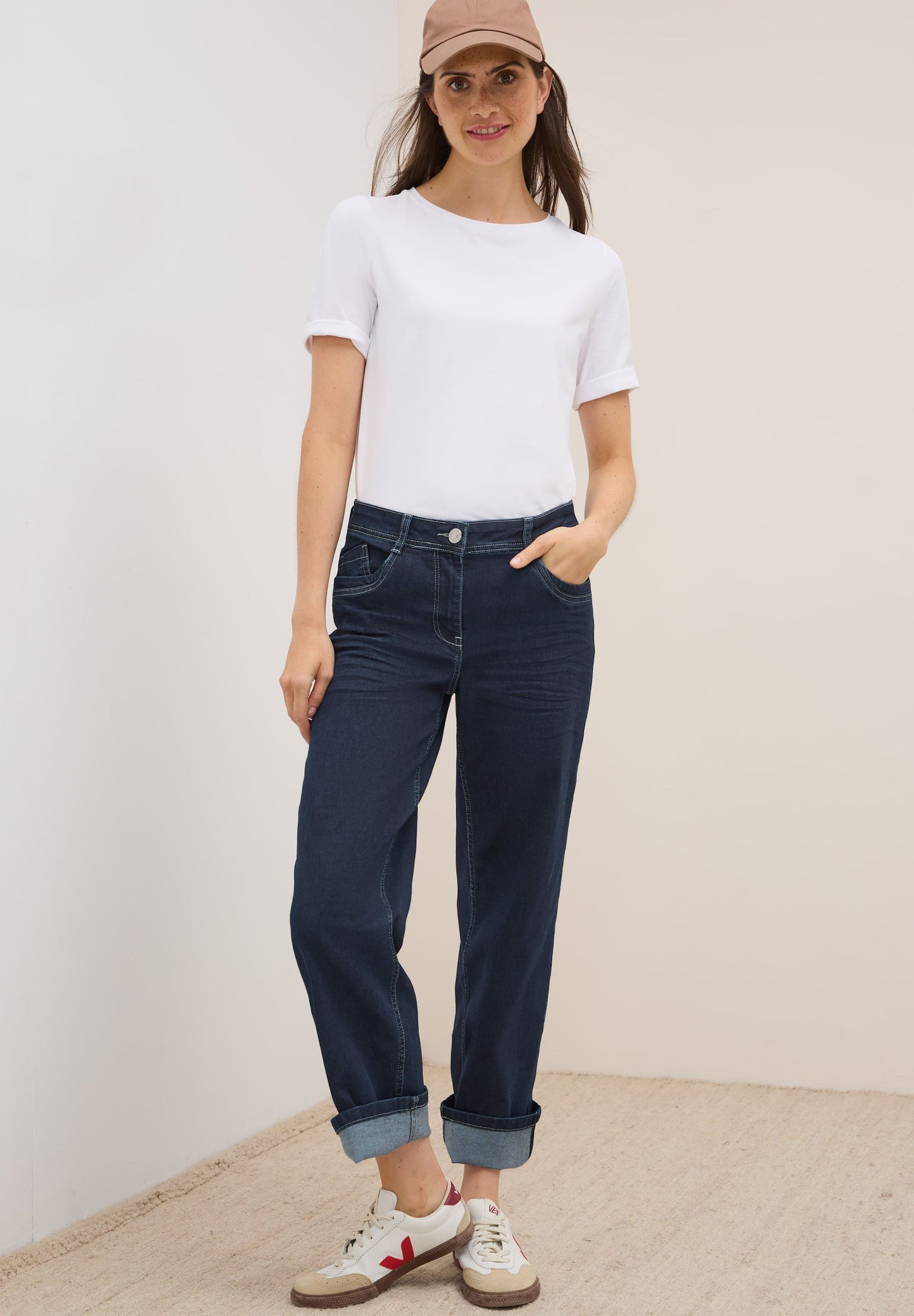 Cecil Damen Jeans blau