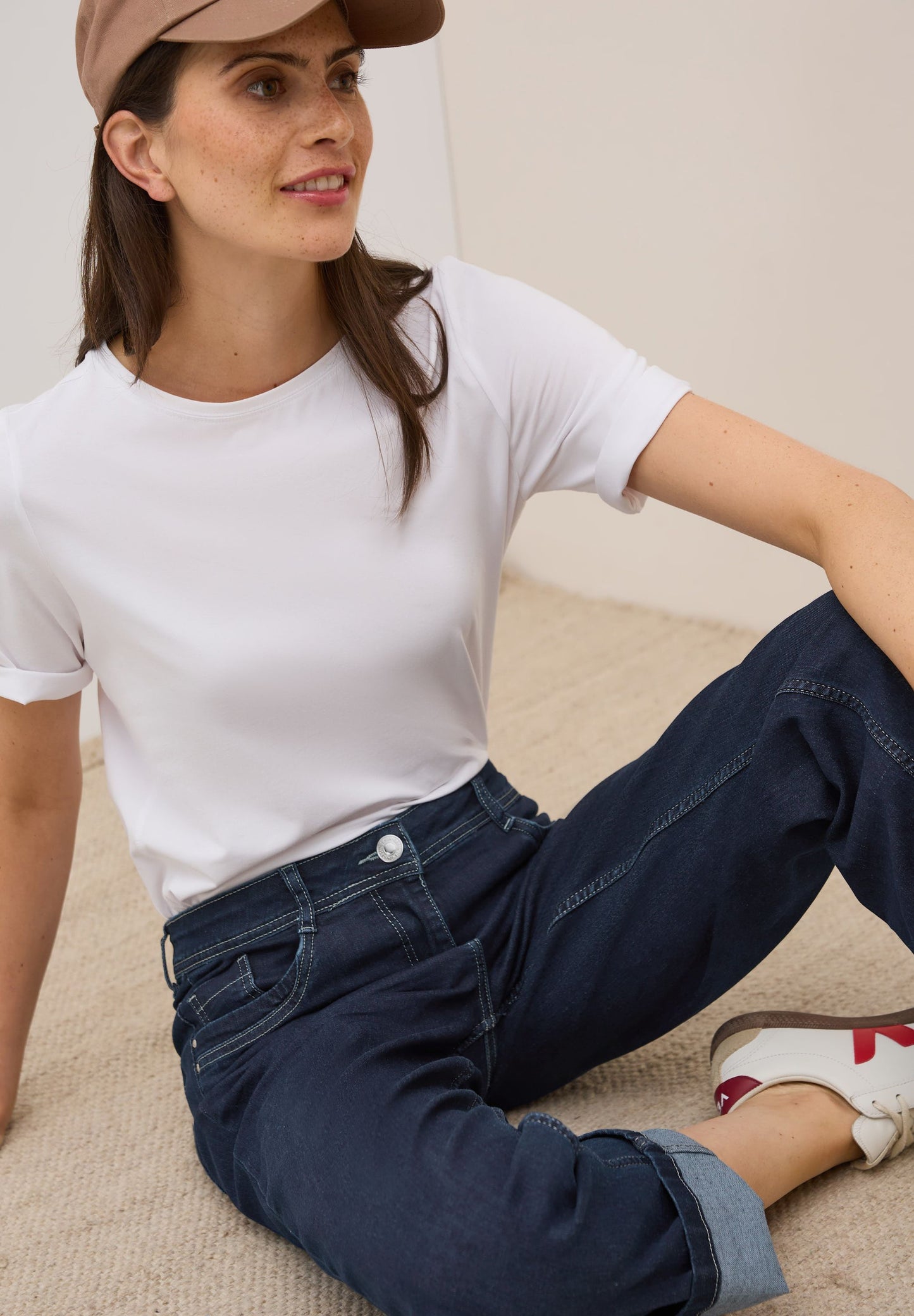 Cecil Damen Jeans blau