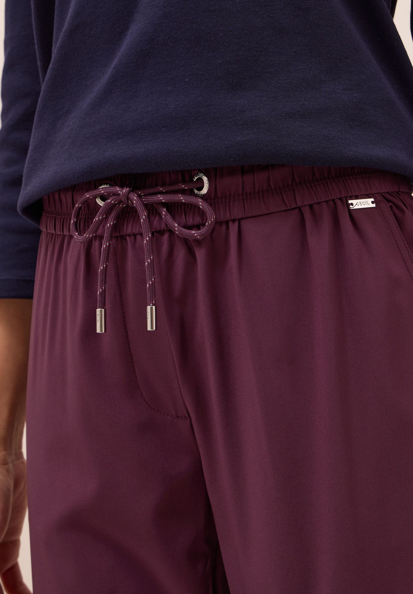 Cecil Damen Hose rot