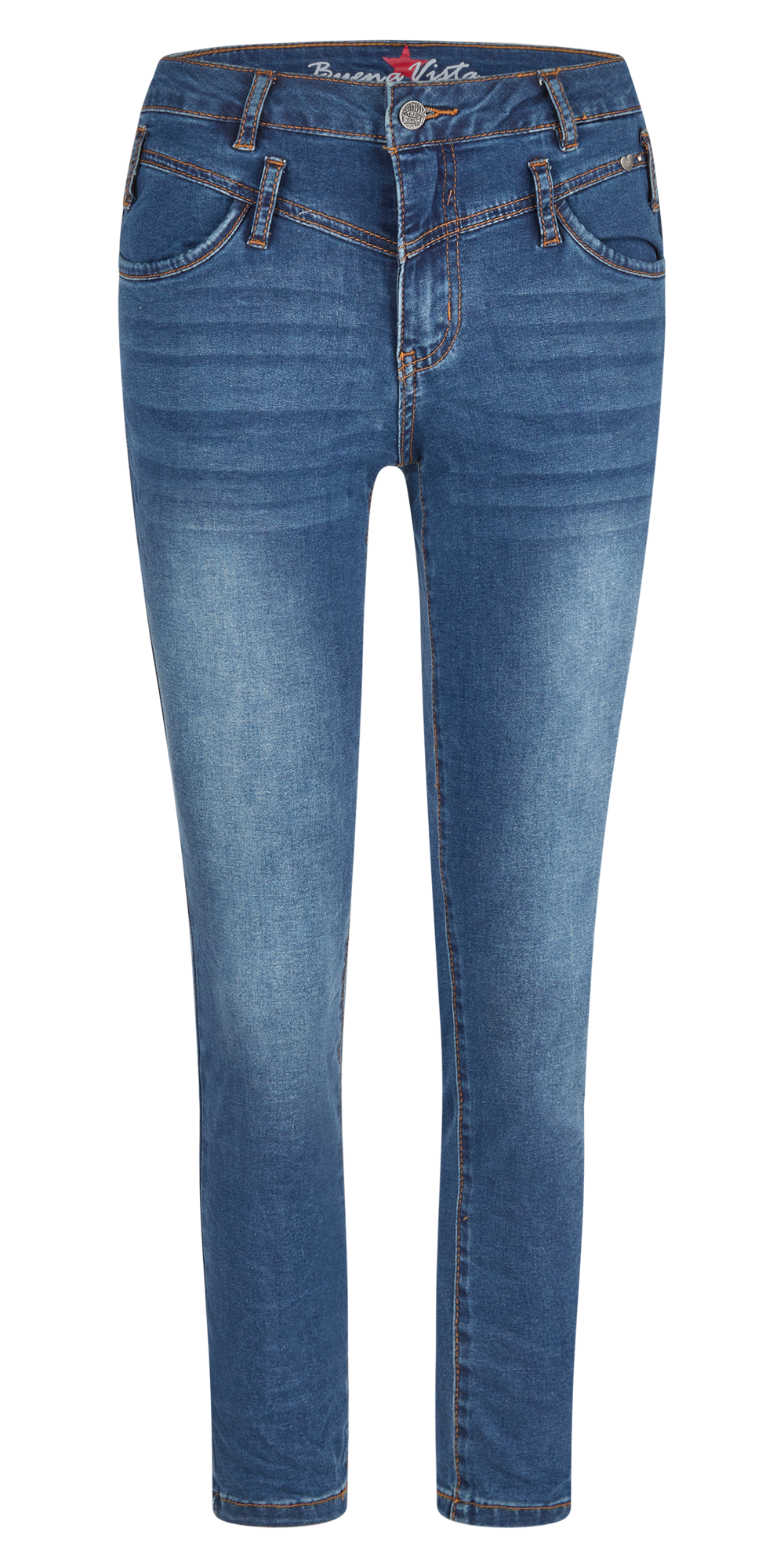 Buena Vista Damen Jeans blau
