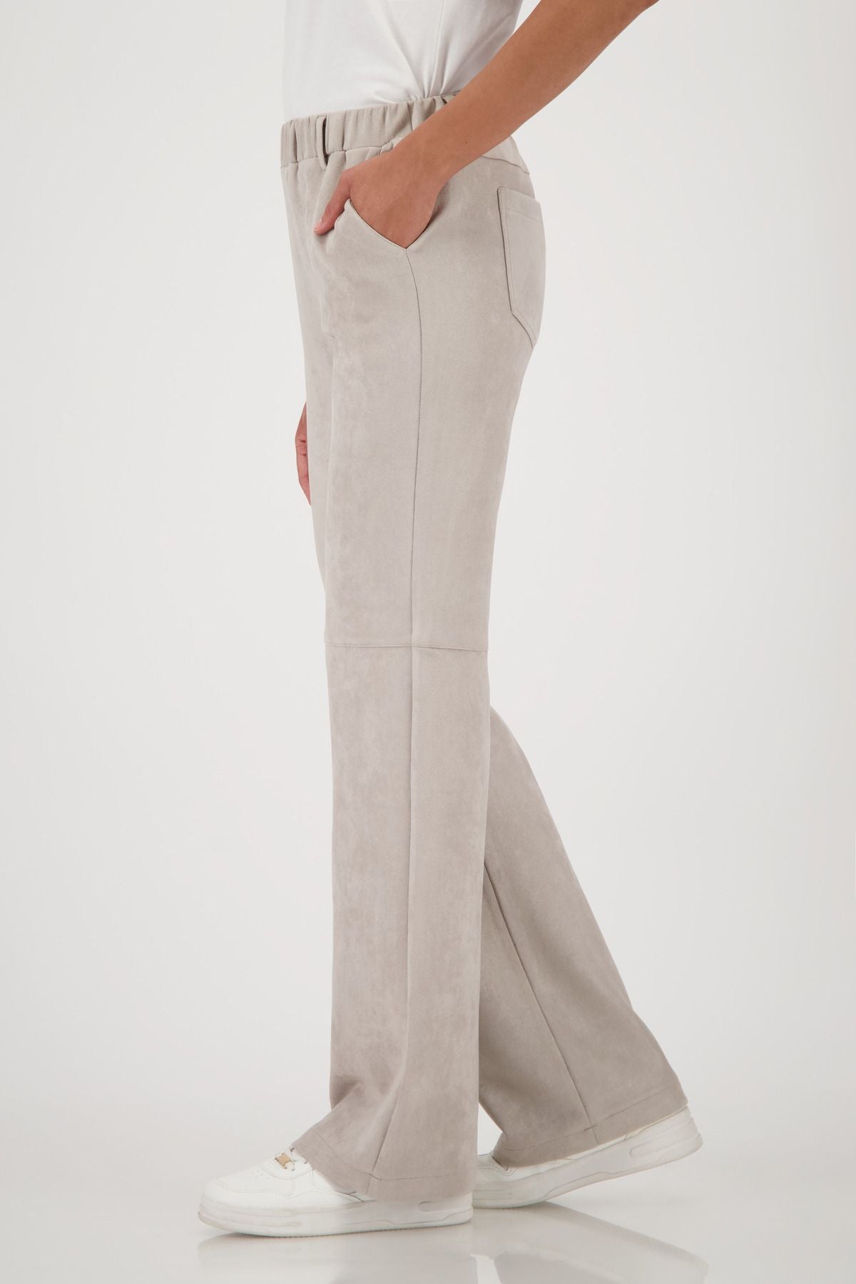 Monari Damen Hose grau