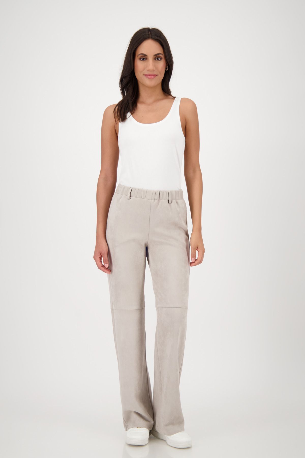 Monari Damen Hose grau