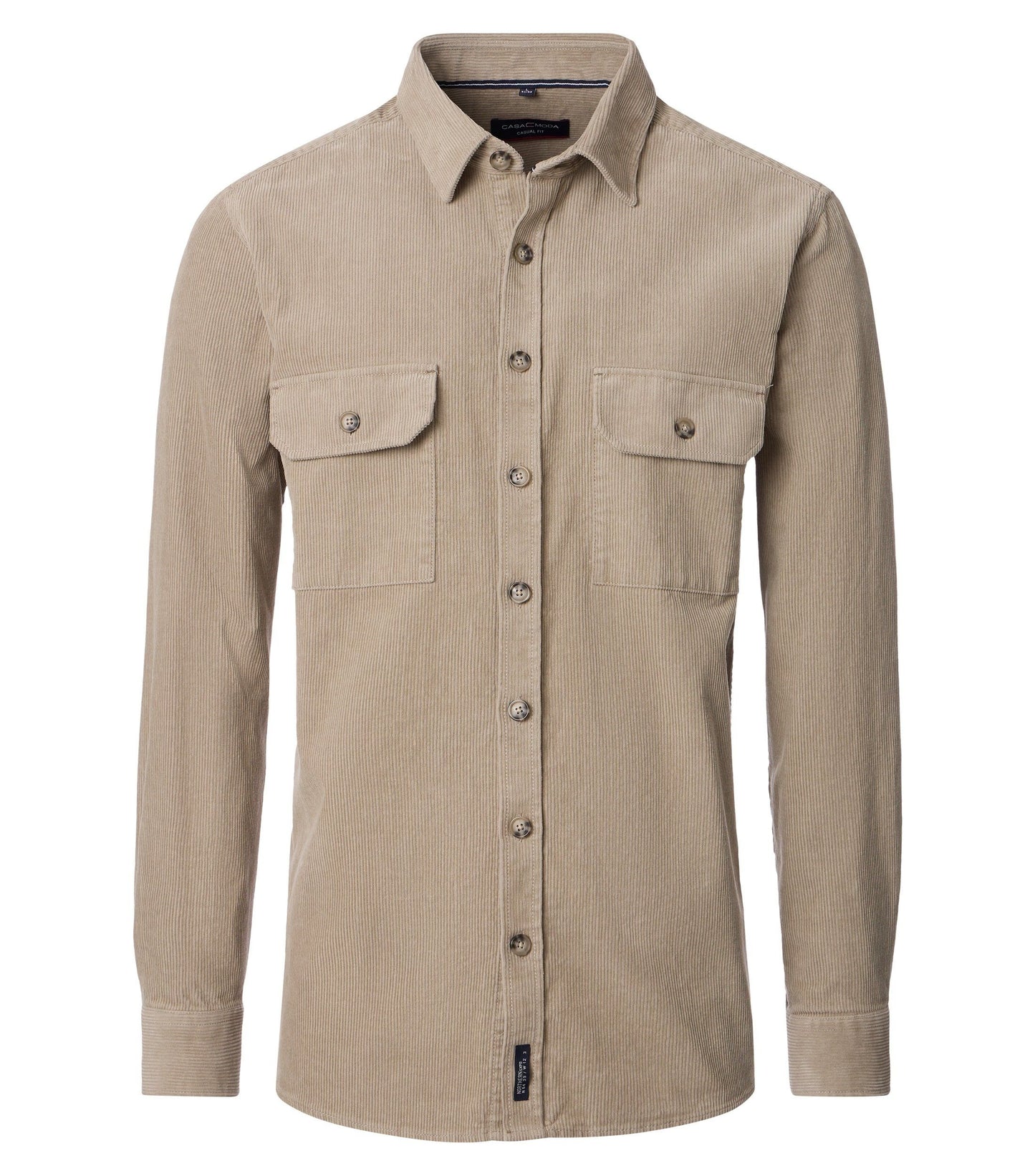 Casa Moda Herren Hemdjacke beige