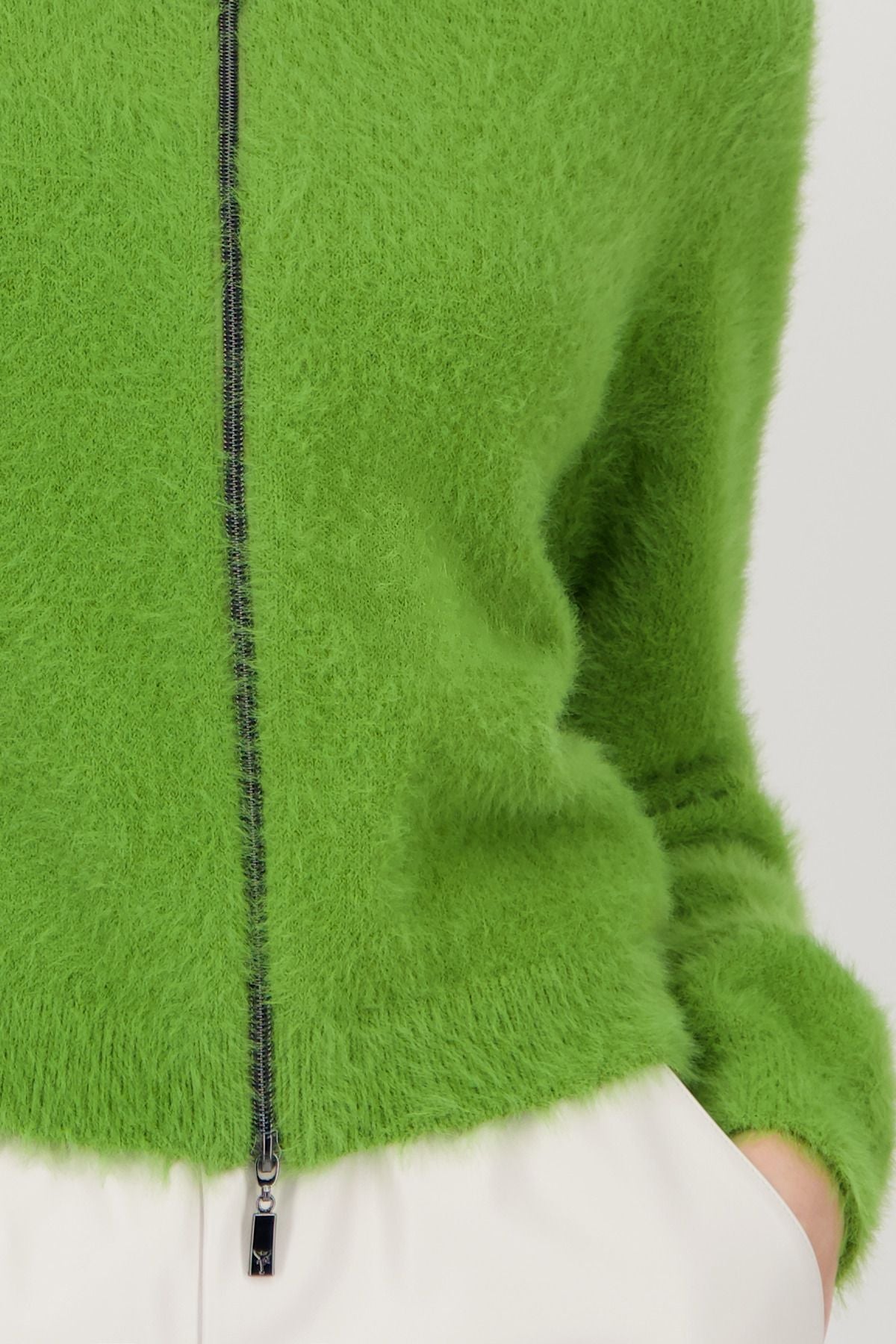 Monari Damen Strickjacke grün