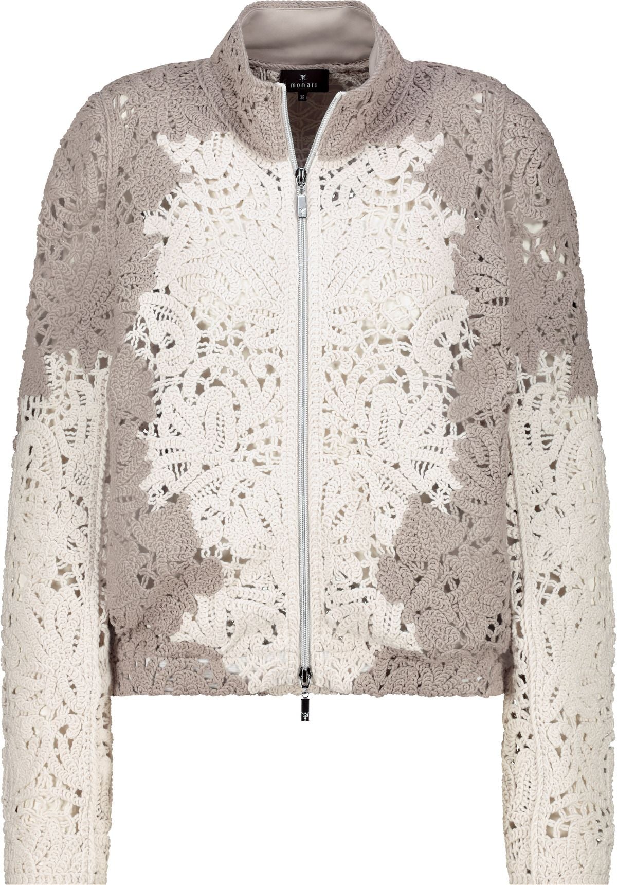 Monari Damen Strickjacke braun