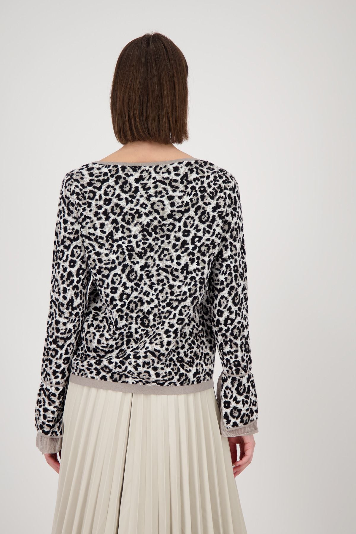 Monari Damen Pullover braun