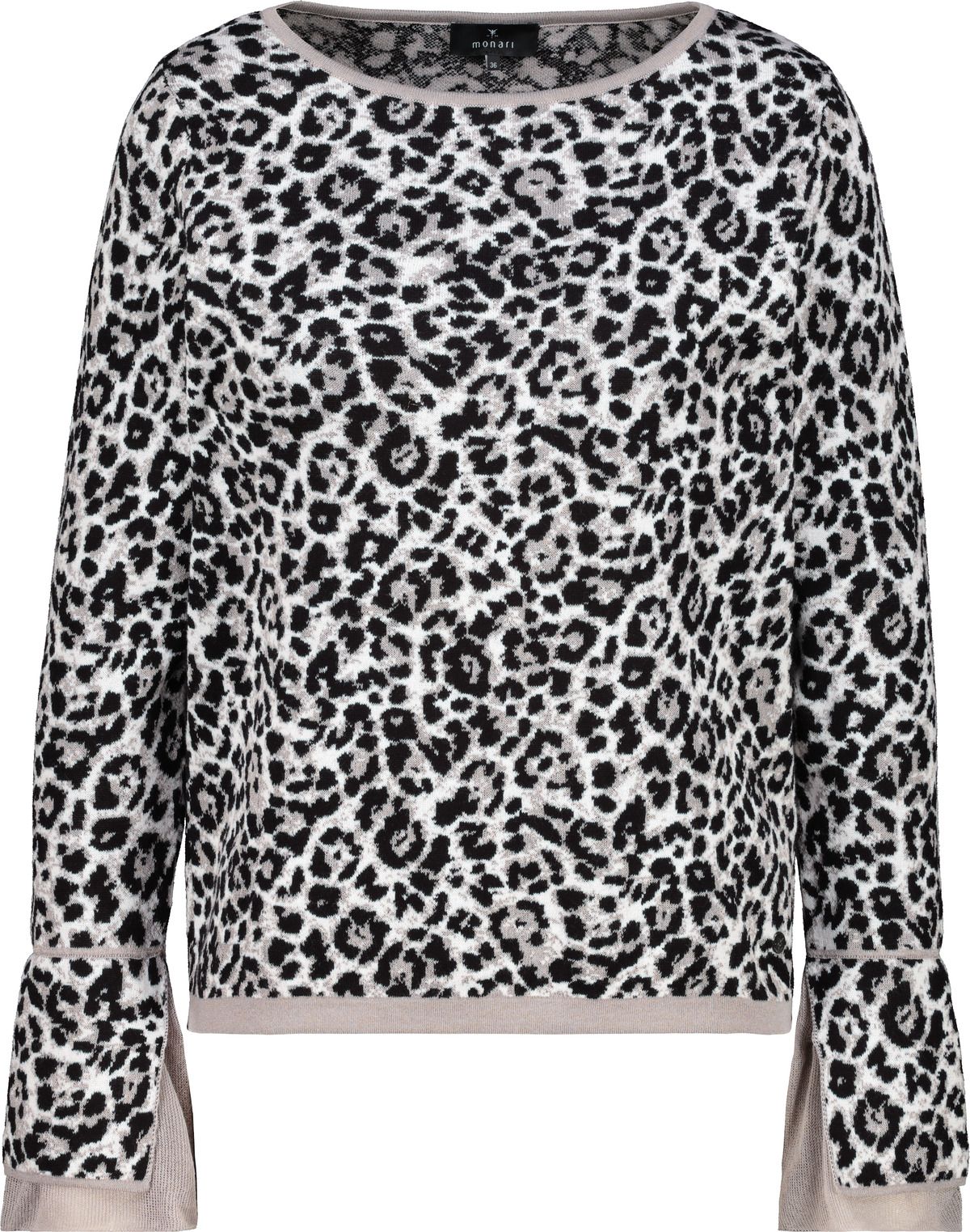 Monari Damen Pullover braun