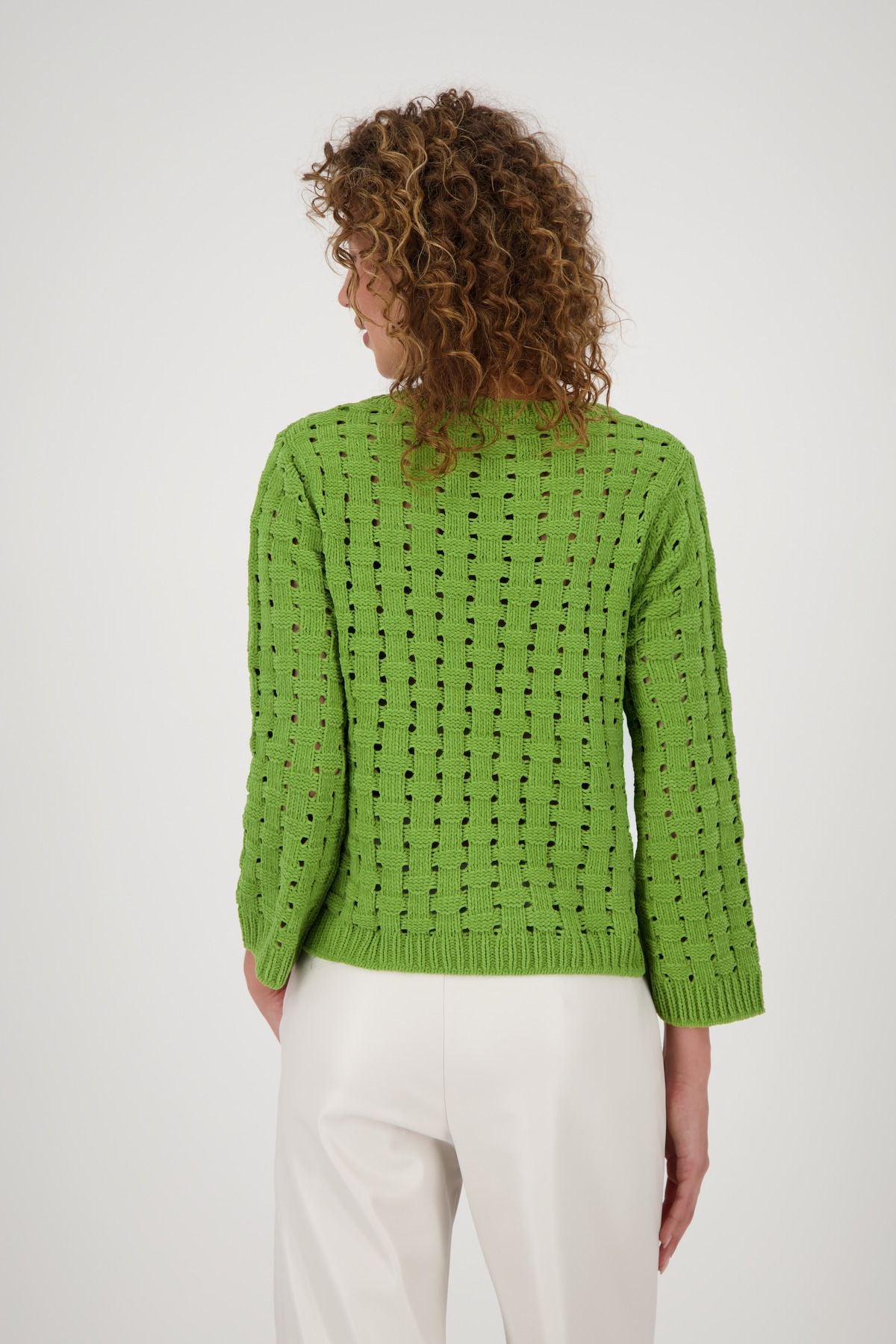 Monari Damen Pullover grün