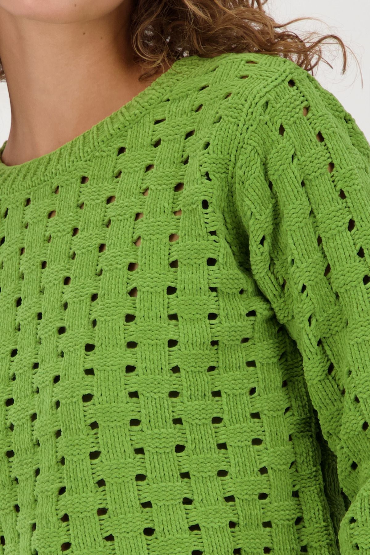 Monari Damen Pullover grün