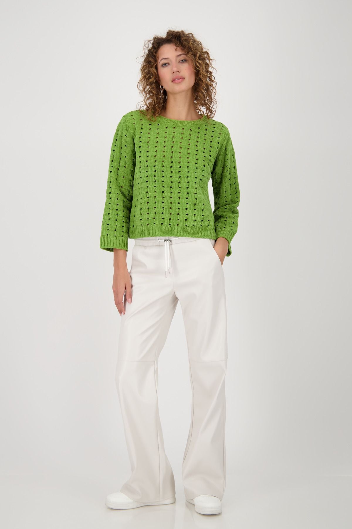 Monari Damen Pullover grün
