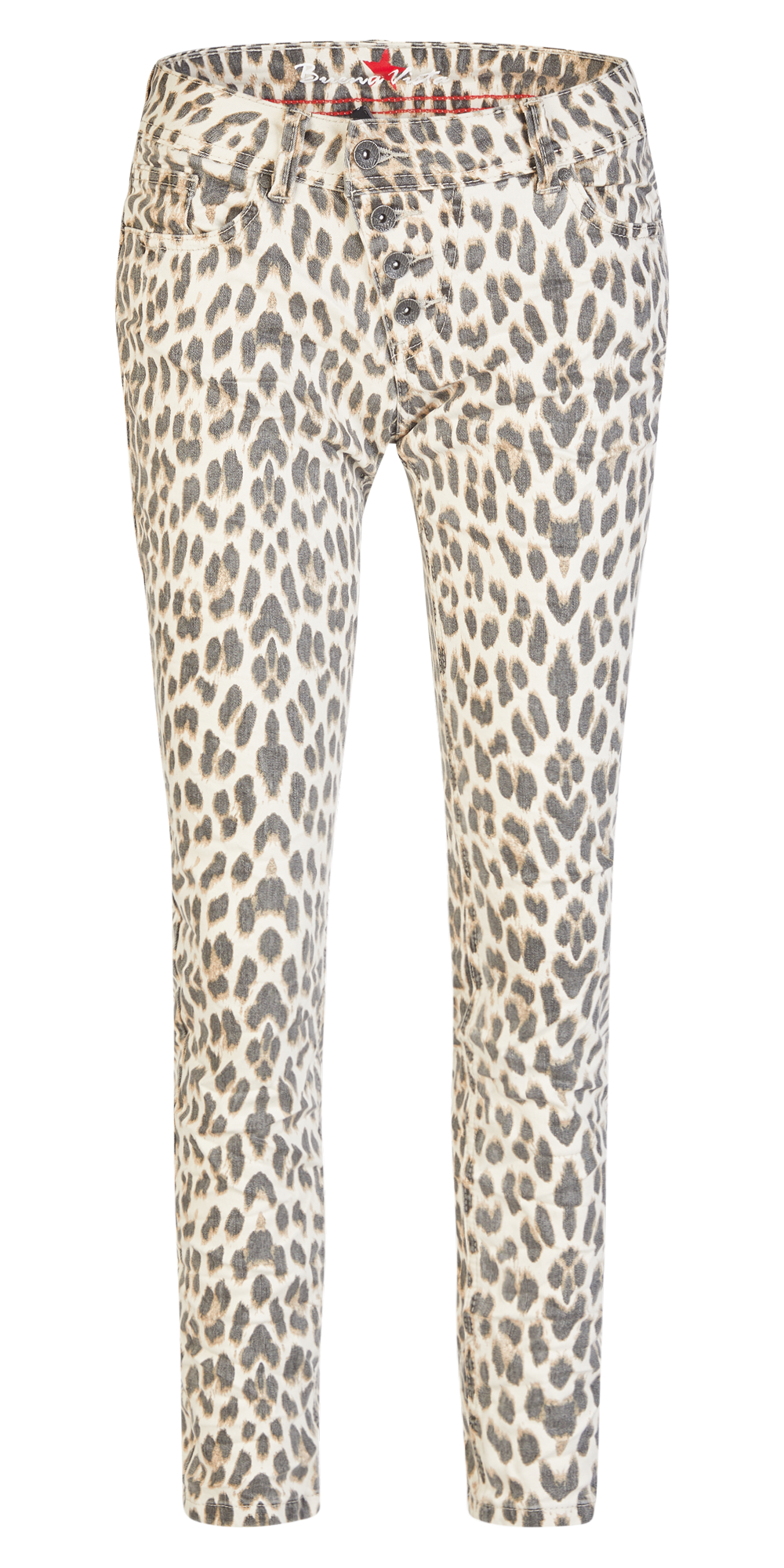 Buena Vista Damen Hose Malibu cropped stretch twill beige