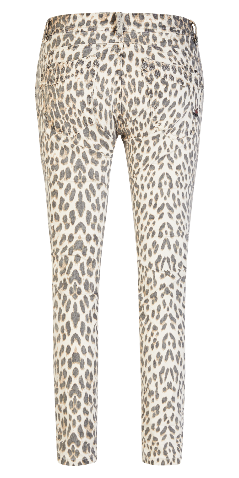 Buena Vista Damen Hose Malibu cropped stretch twill beige