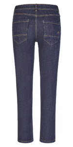 Buena Vista Damen Jeans Anna C straight cropped stretch denim blau