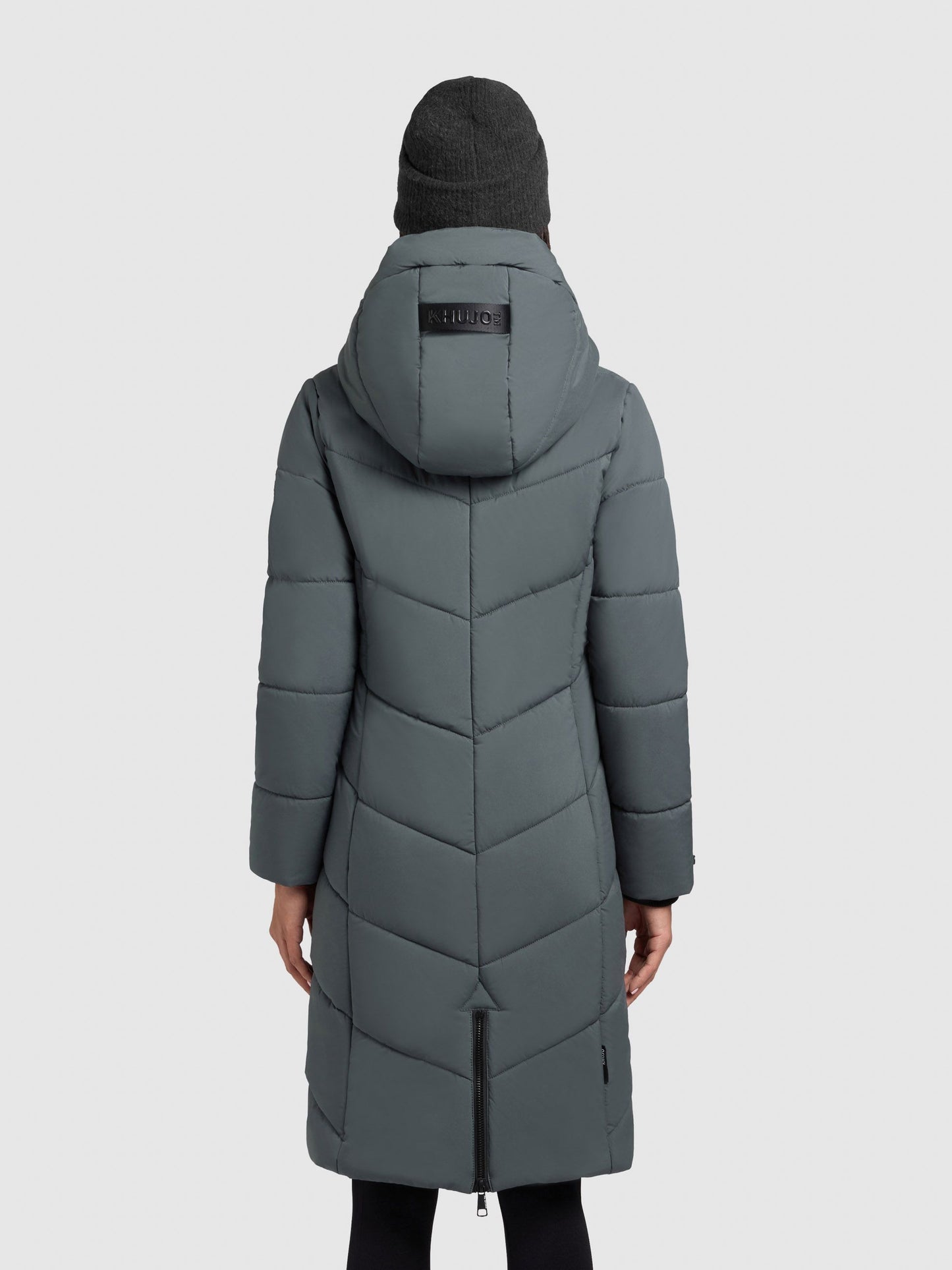 khujo Damen Wintermantel ARIBAY4 LIGHT blau