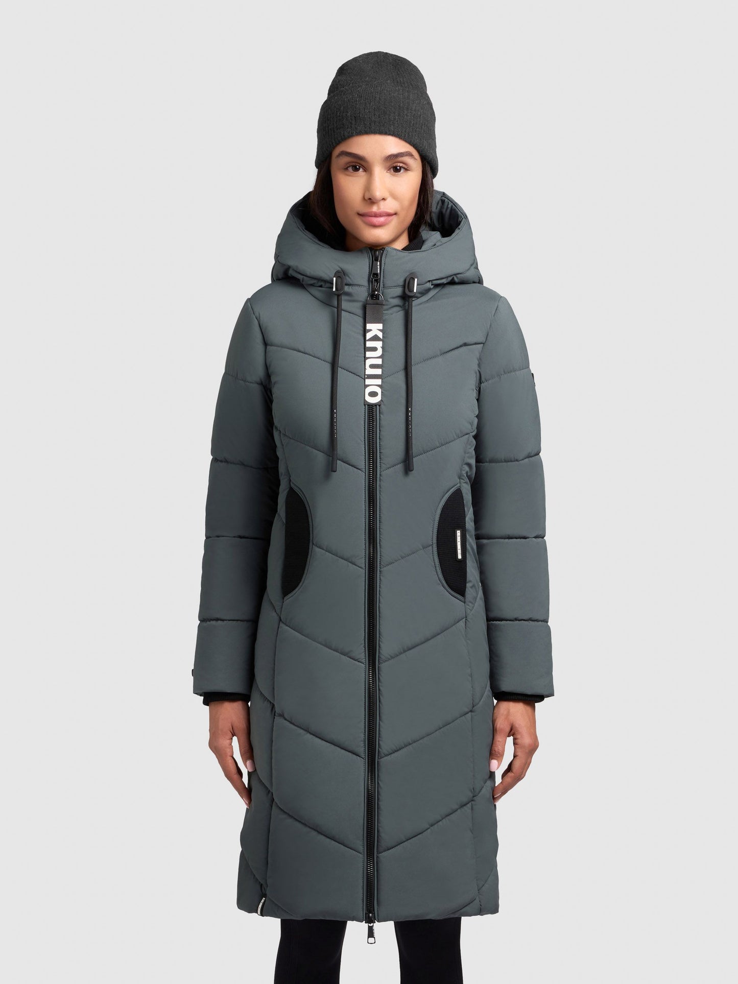 khujo Damen Wintermantel ARIBAY4 LIGHT blau