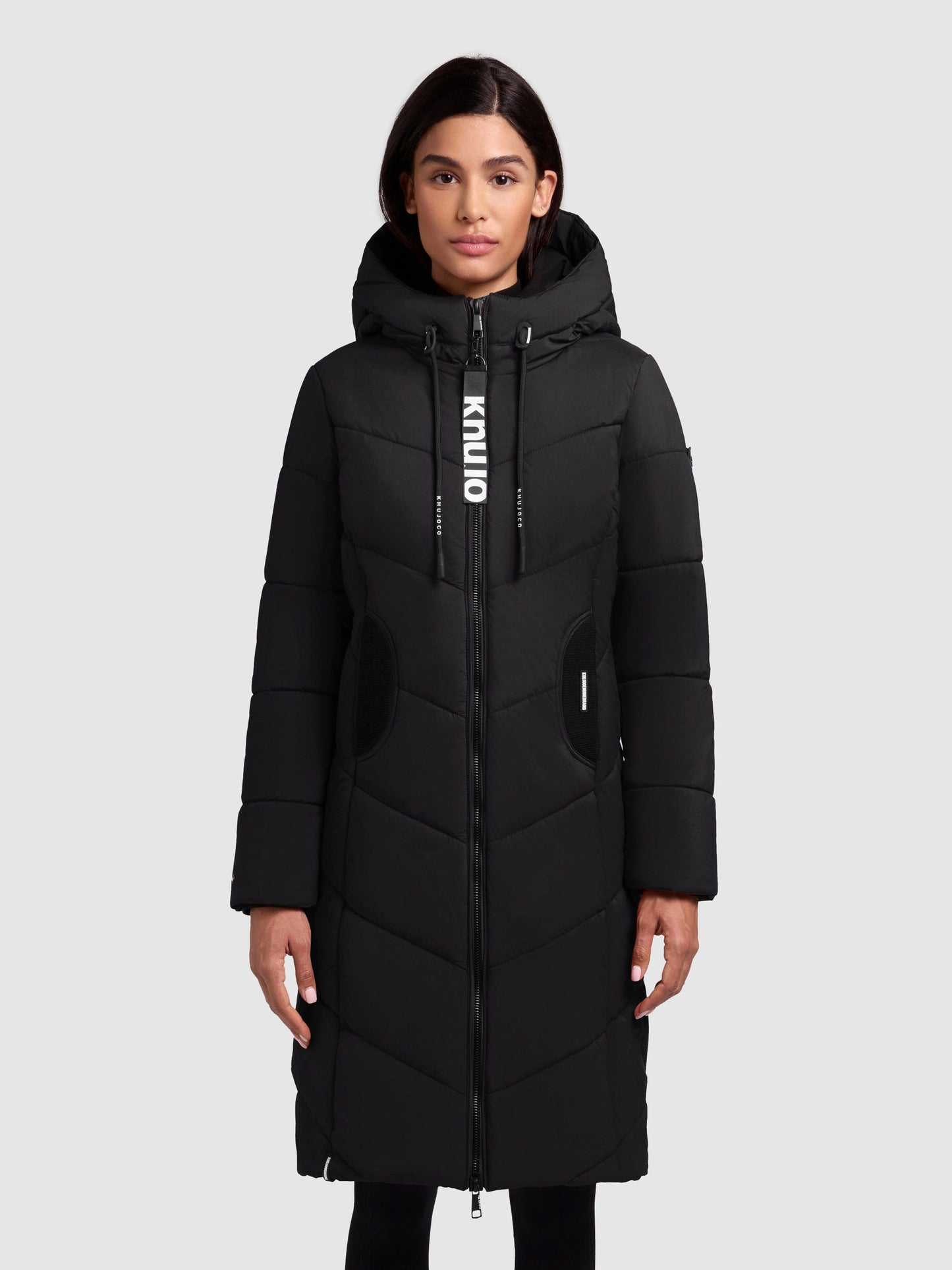 khujo Damen Wintermantel ARIBAY4 LIGHT schwarz